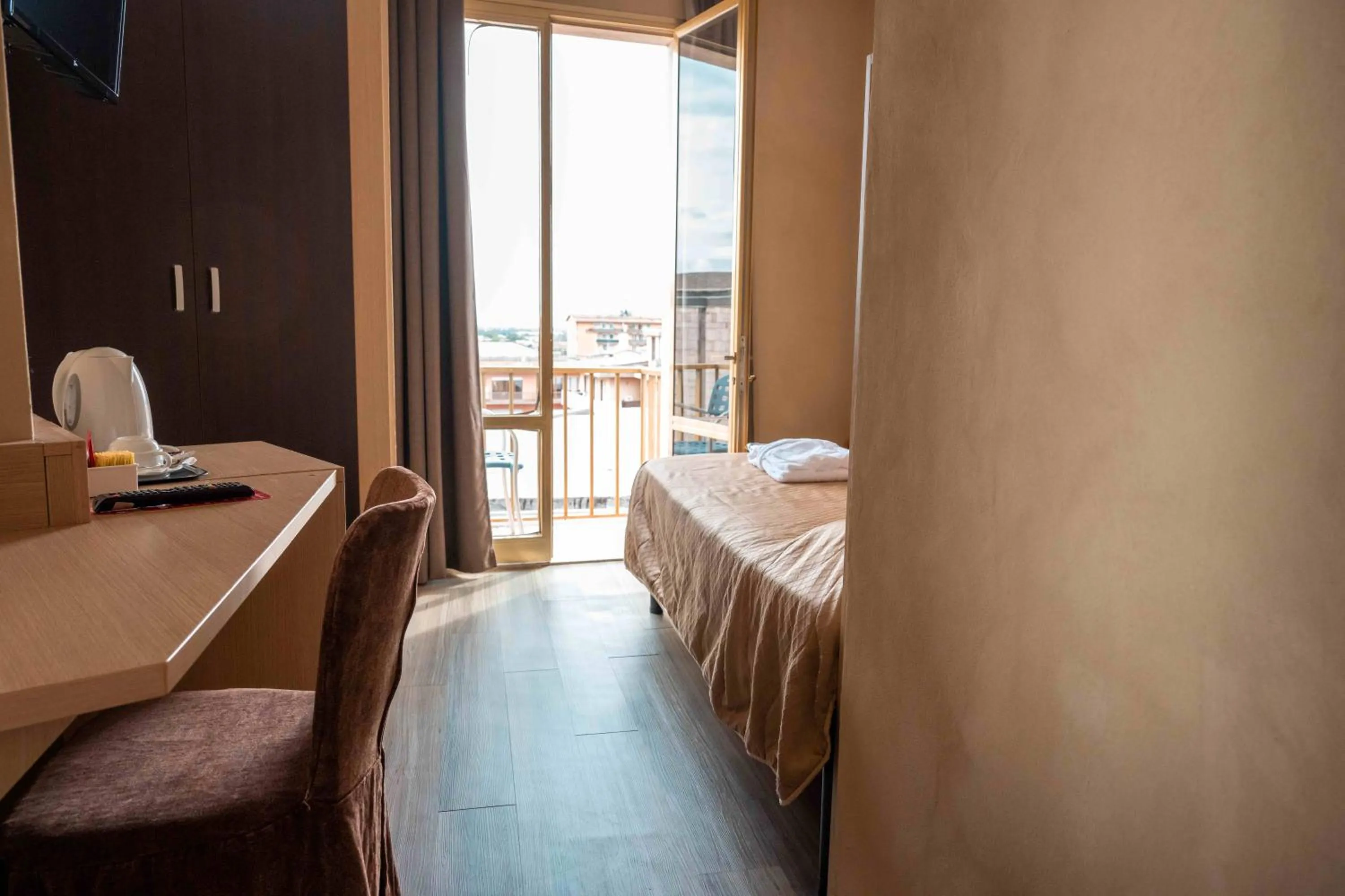 Bed in Hotel Terme Pellegrini