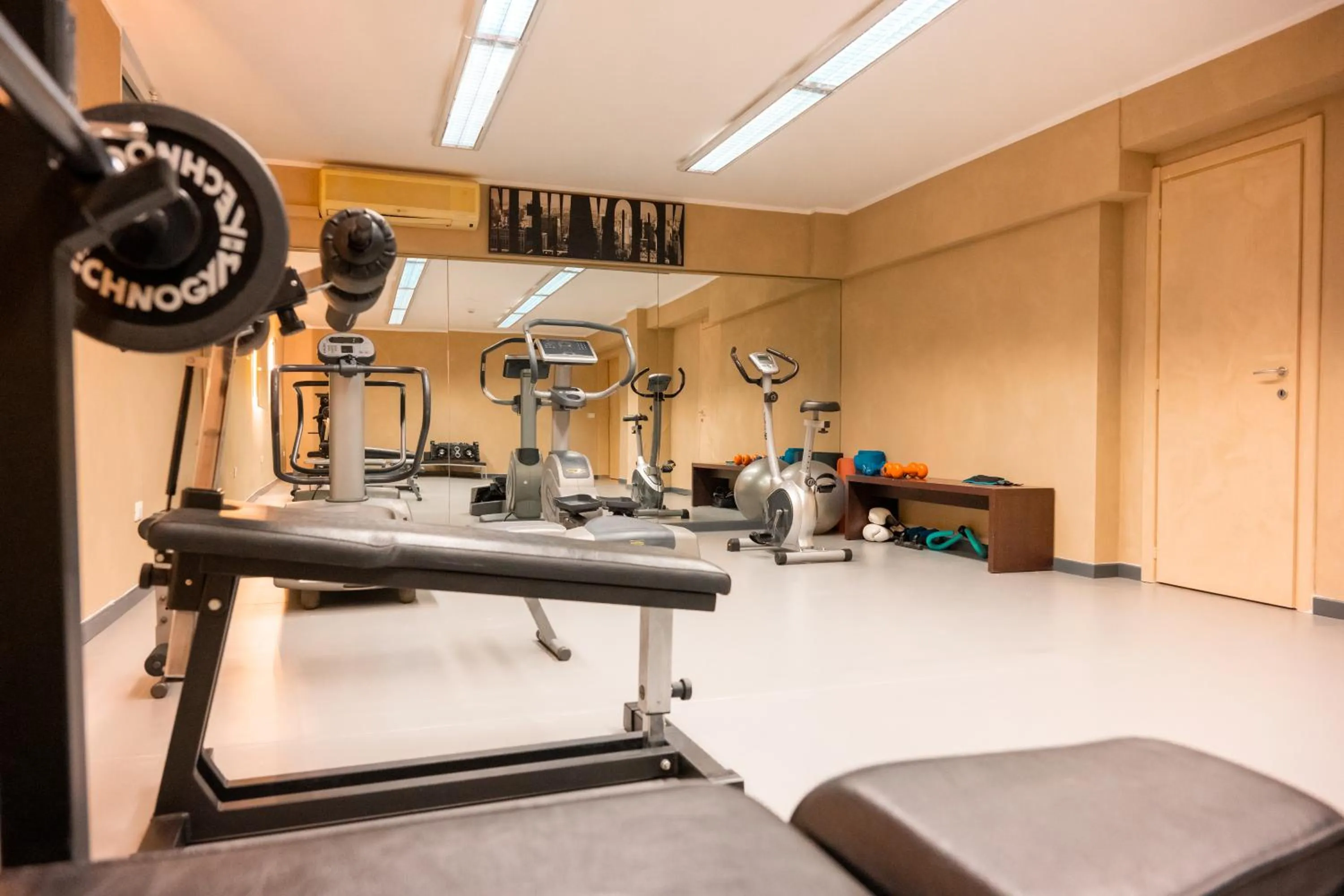 Fitness centre/facilities in Hotel Terme Pellegrini