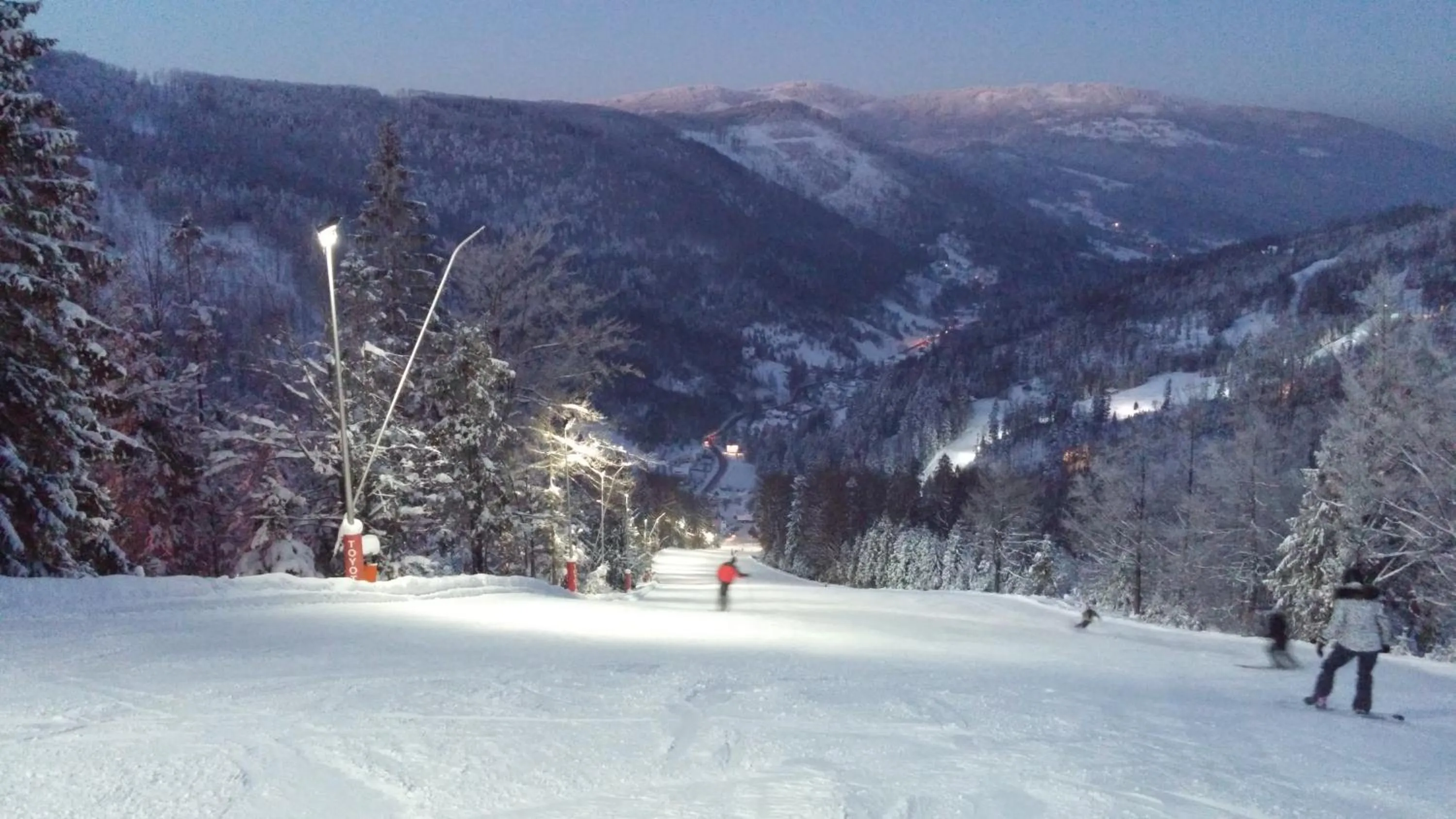 Skiing in Pod Klimczokiem I