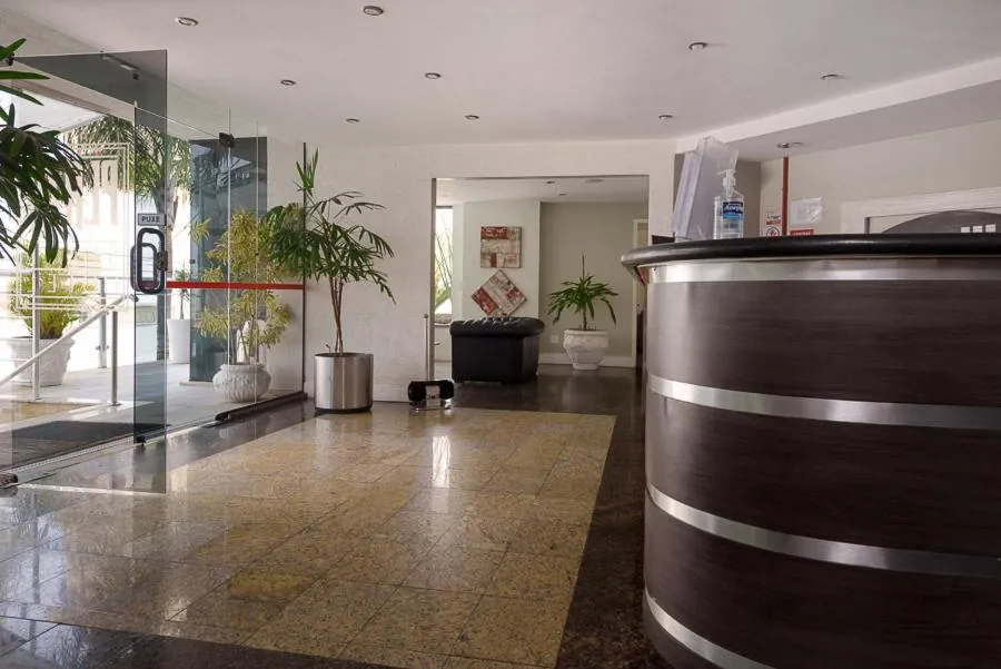 Lobby or reception in Plaza Suite Hotel