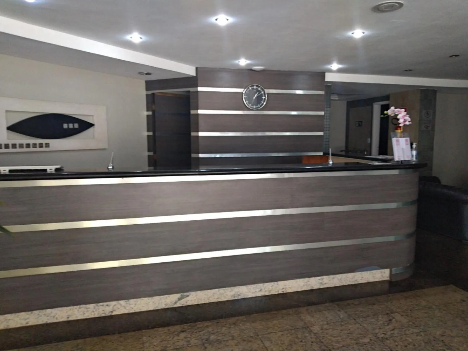 Lobby or reception in Plaza Suite Hotel