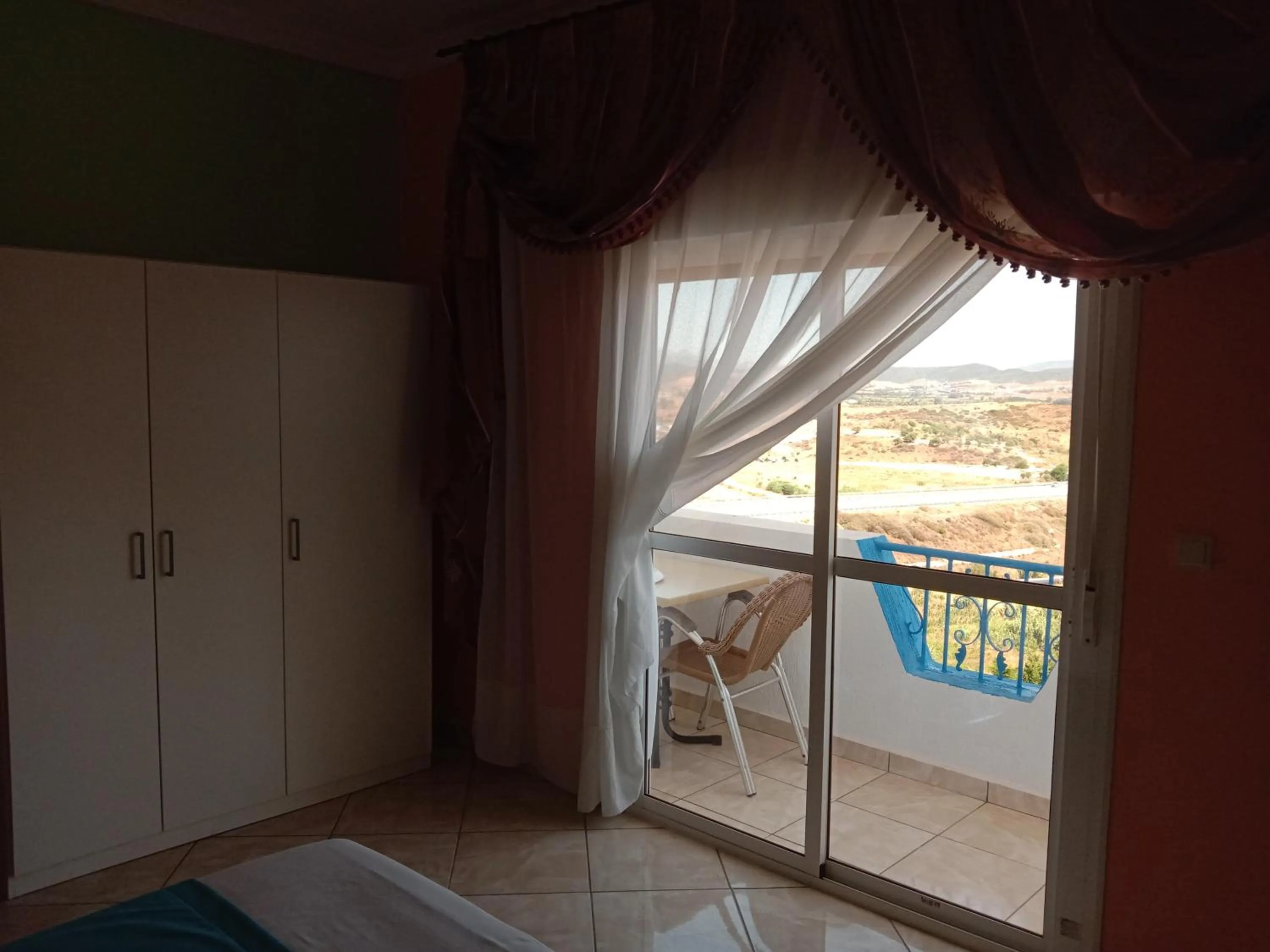 Balcony/Terrace, Bed in Maliana Star