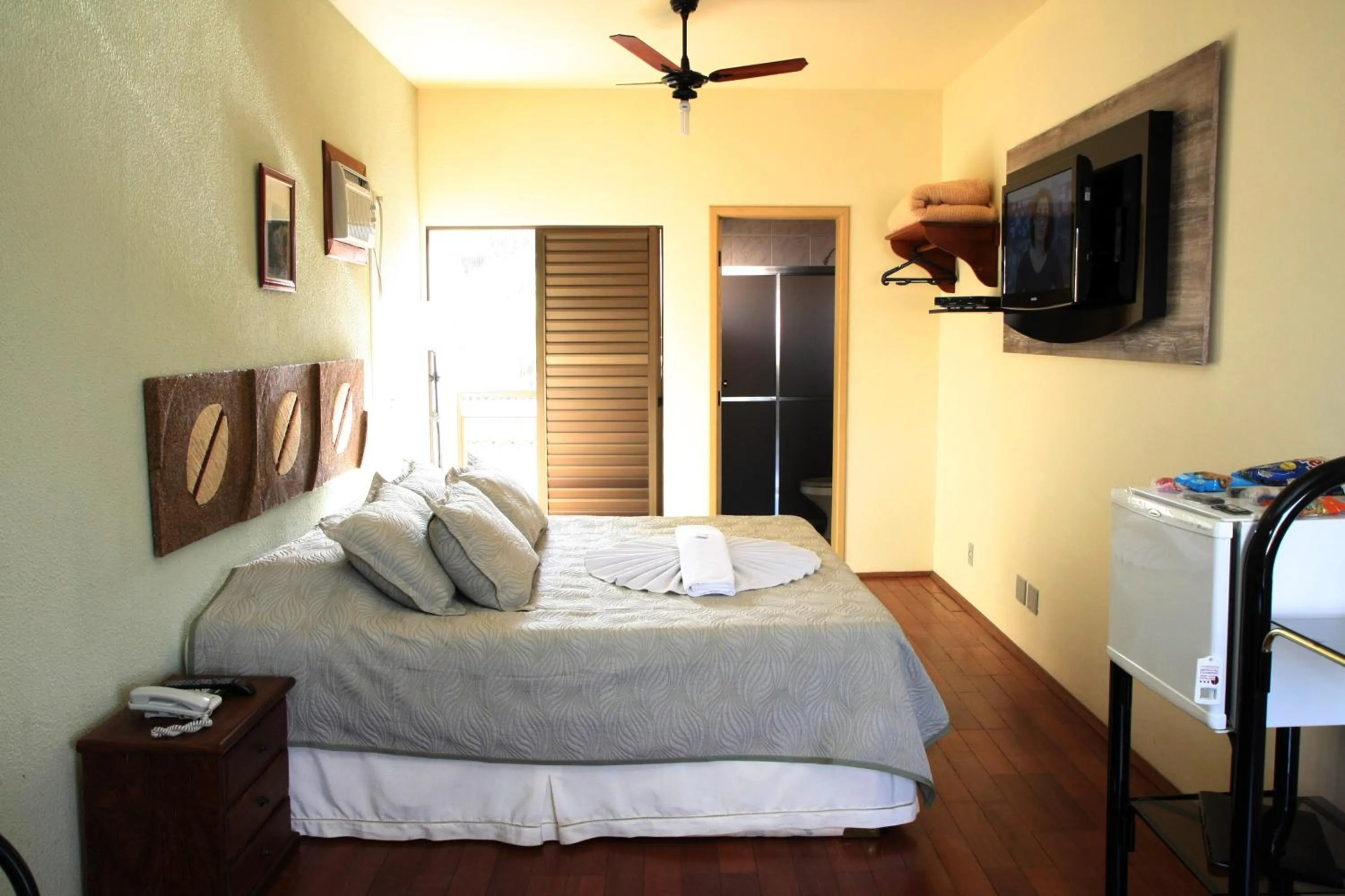 Bed in Café Palace Hotel