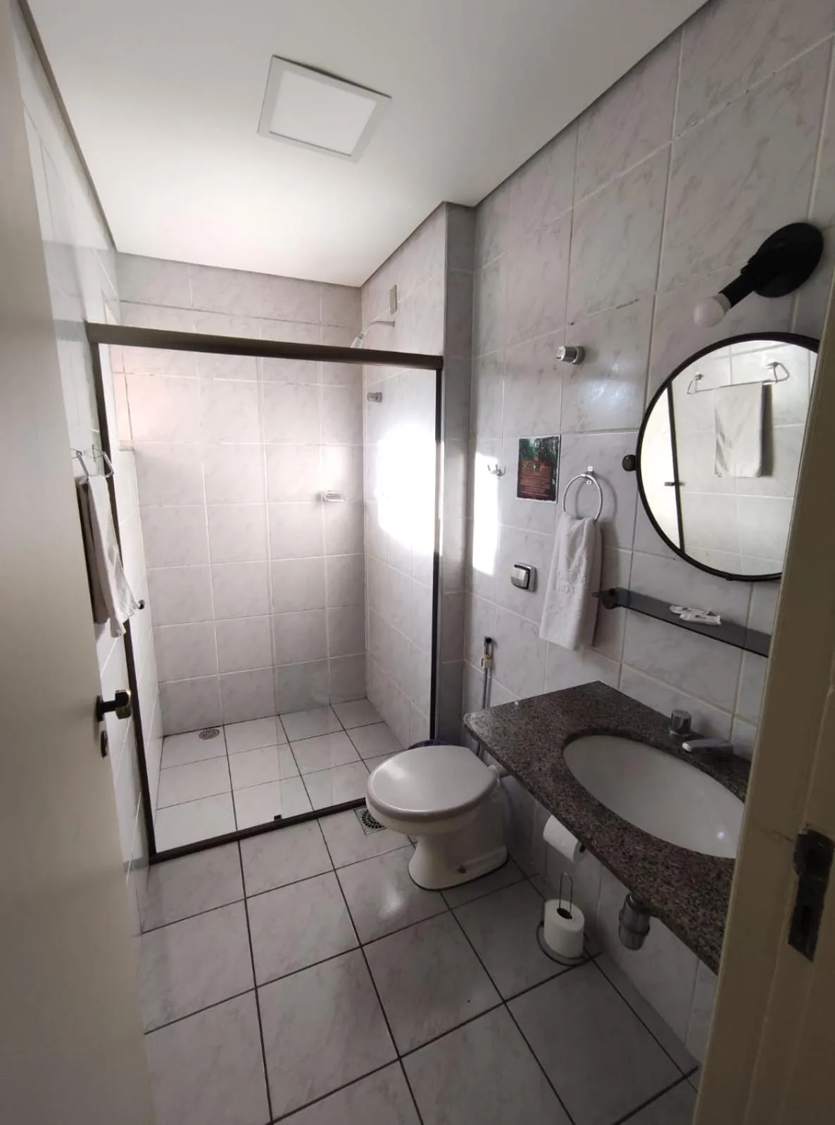 Shower in Café Palace Hotel