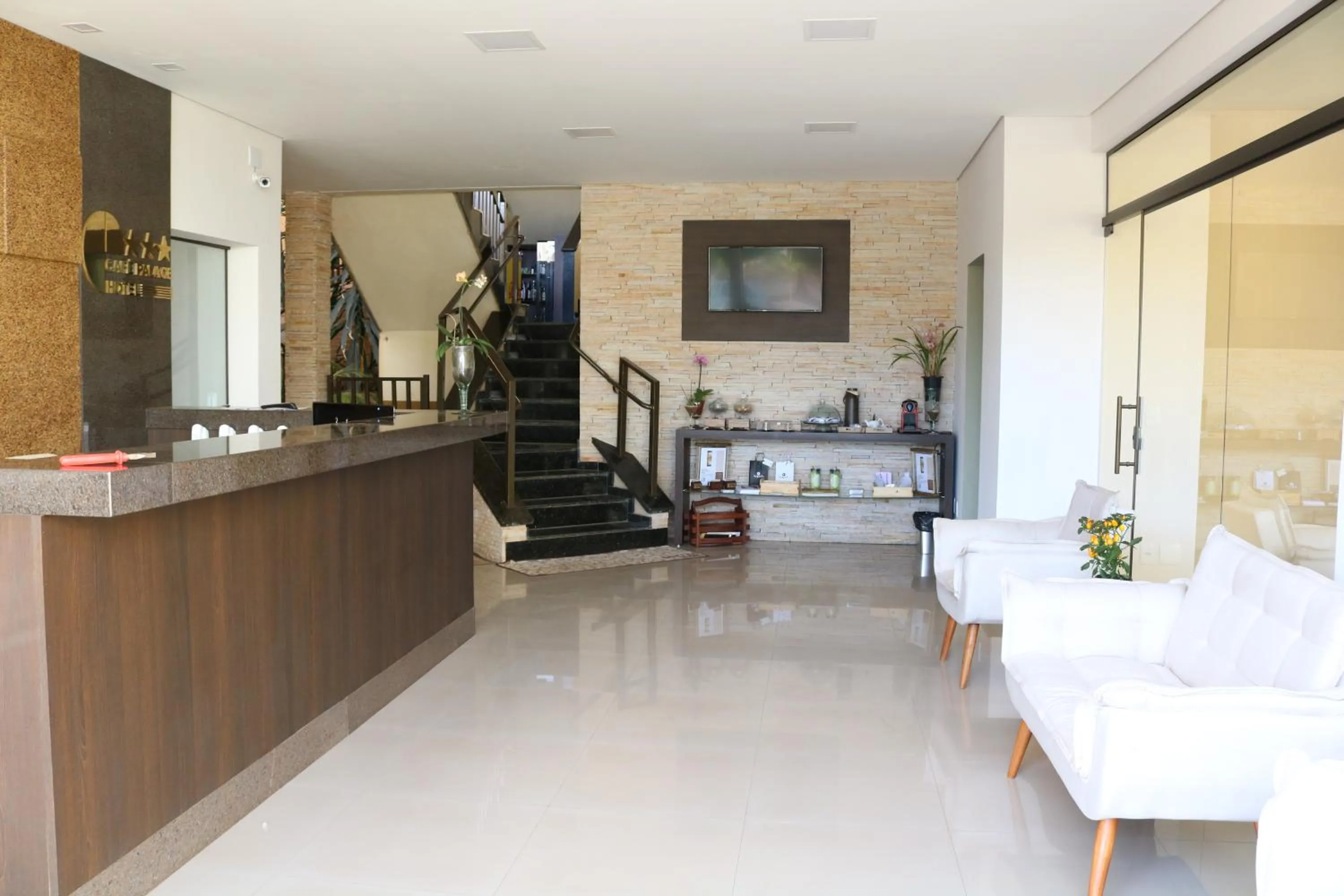 Living room in Café Palace Hotel