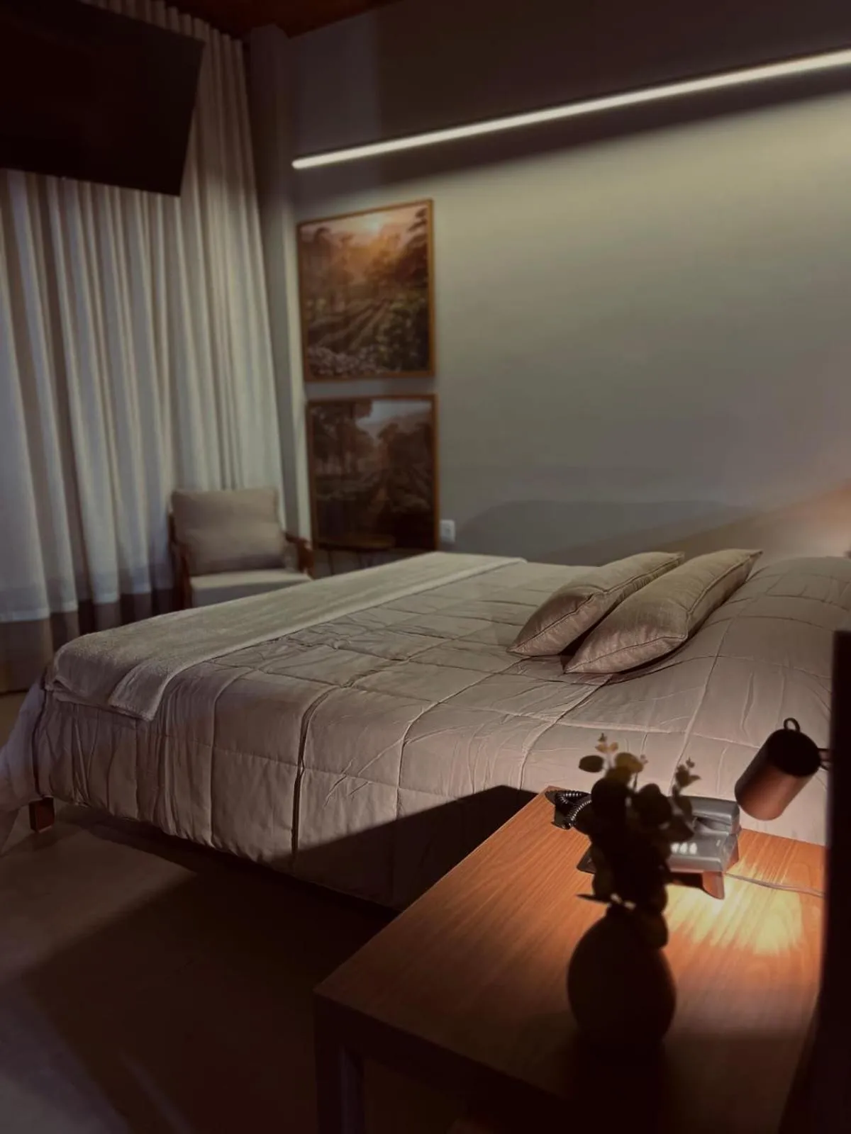 Bed in Café Palace Hotel