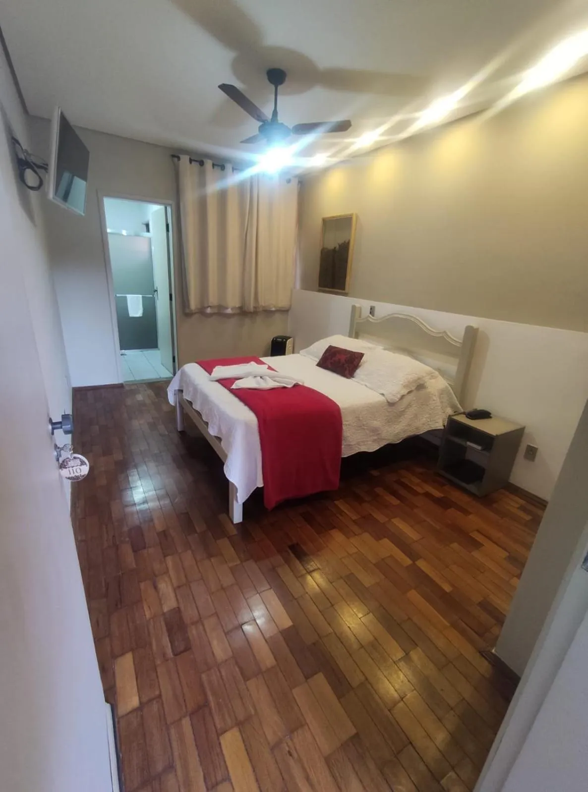 Bed in Café Palace Hotel