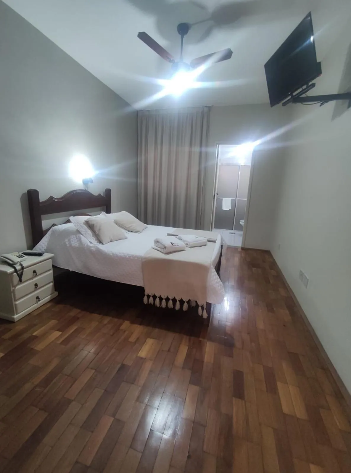 Bed in Café Palace Hotel