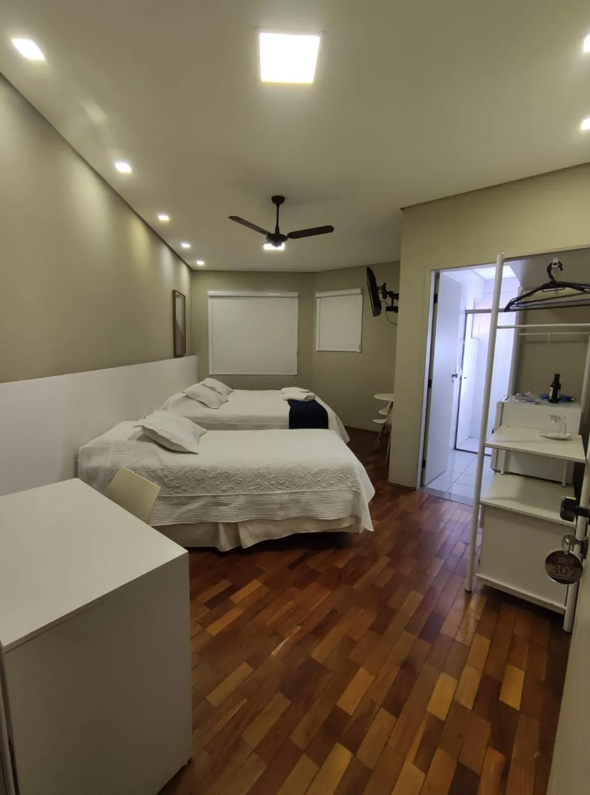 Bed in Café Palace Hotel