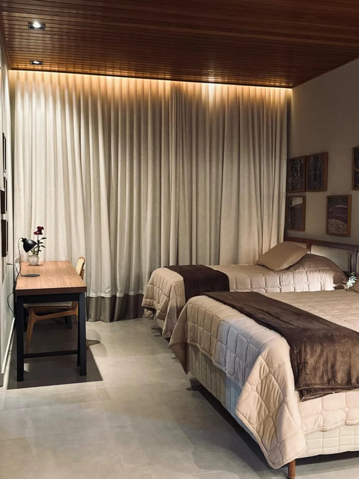 Bed in Café Palace Hotel