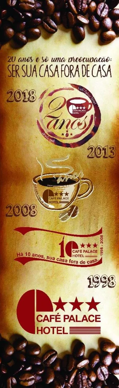 Property logo or sign in Café Palace Hotel