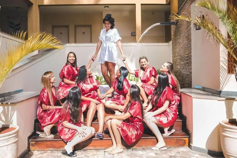 group of guests in Café Palace Hotel