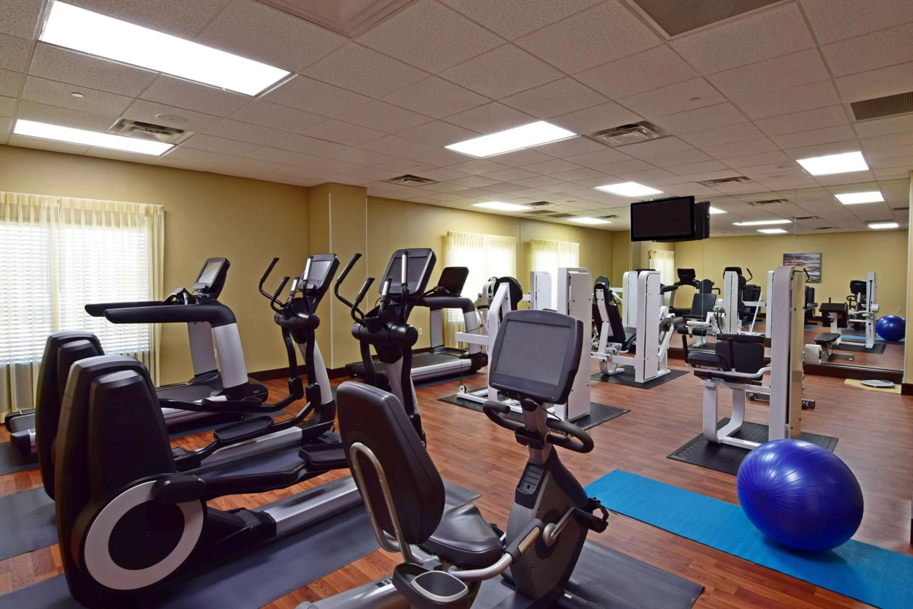 Fitness centre/facilities in Hyatt Place Dallas Las Colinas