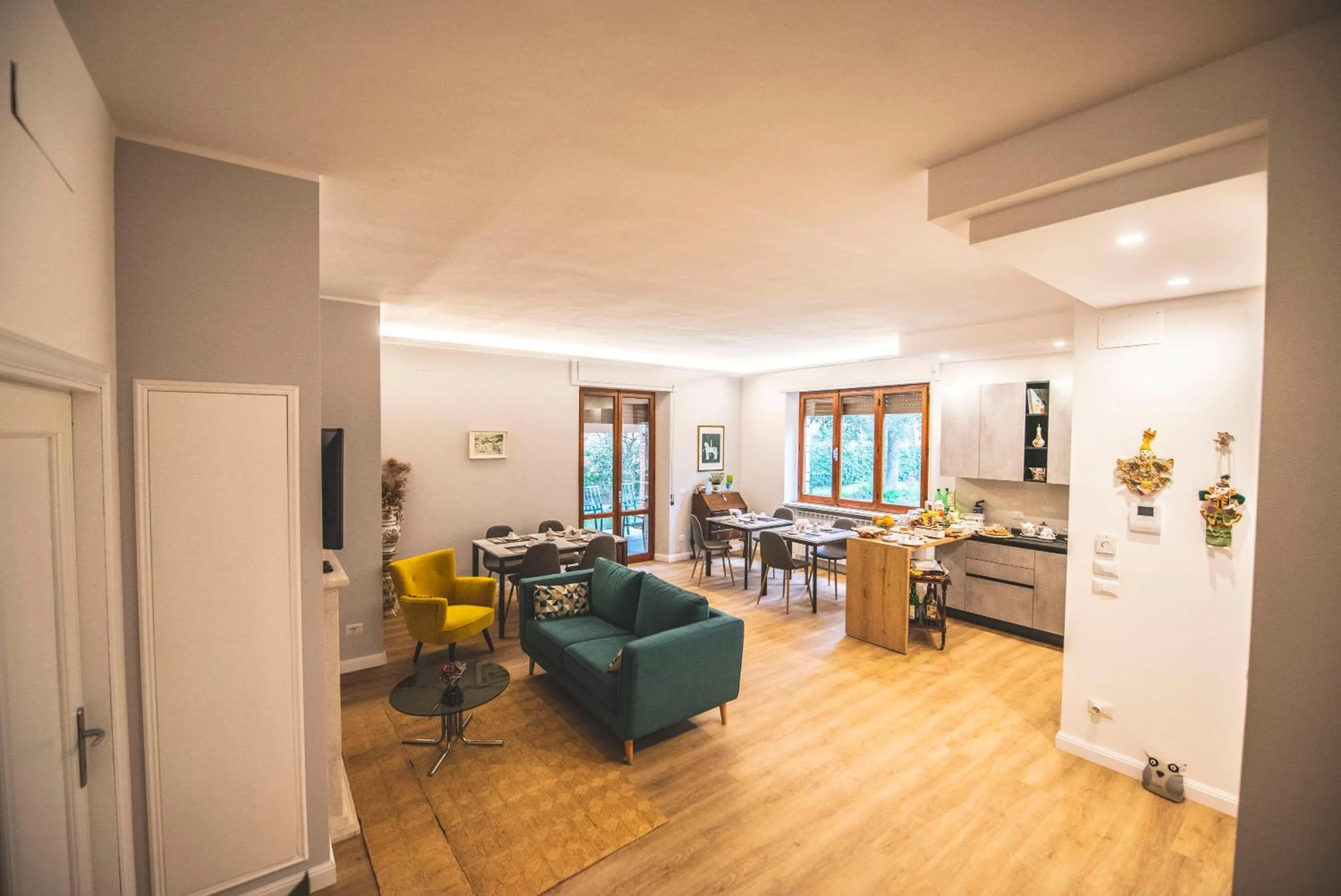 Living room in B&B Il Girasole