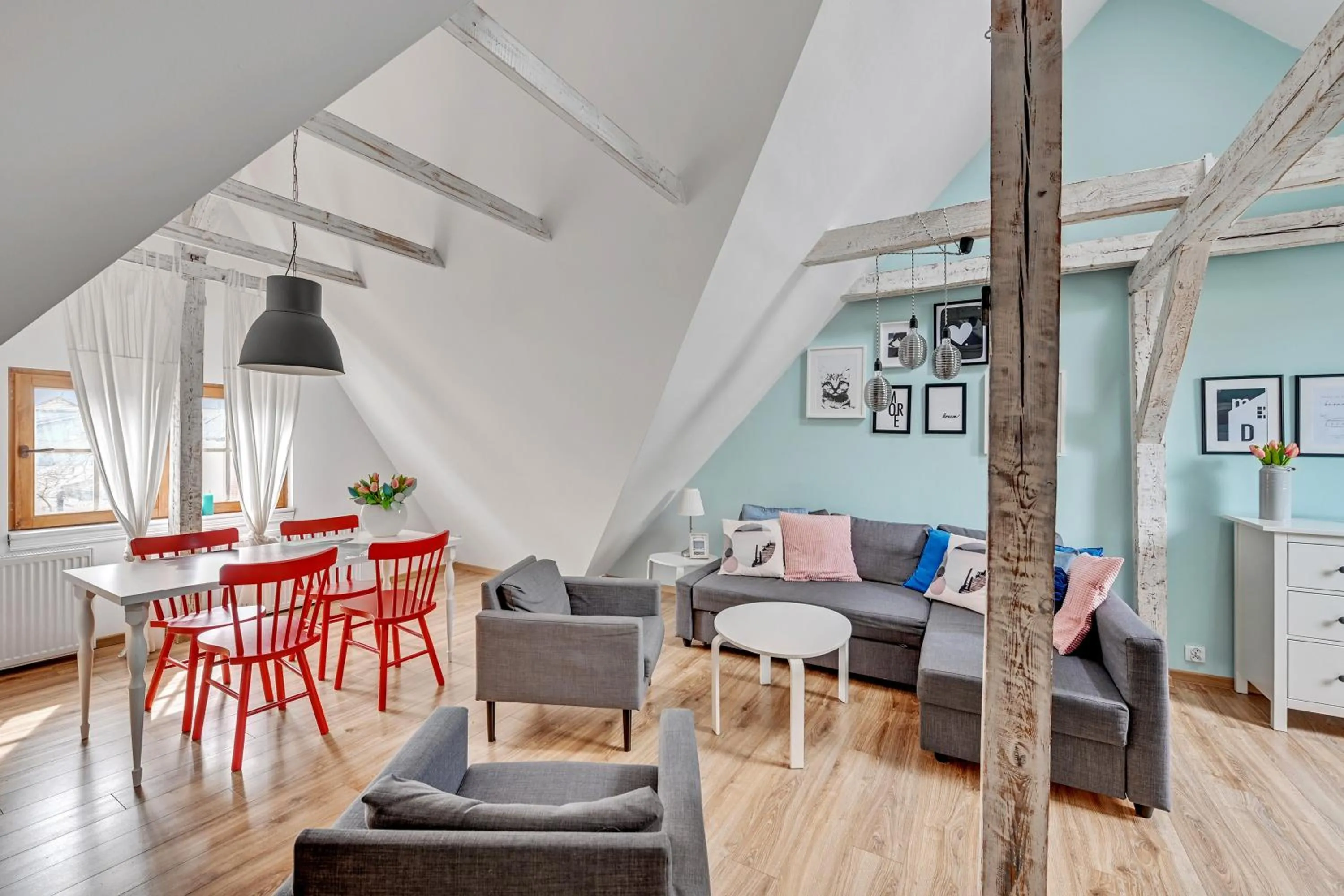 Living room in Grand Apartments - Happy Loft Apartment