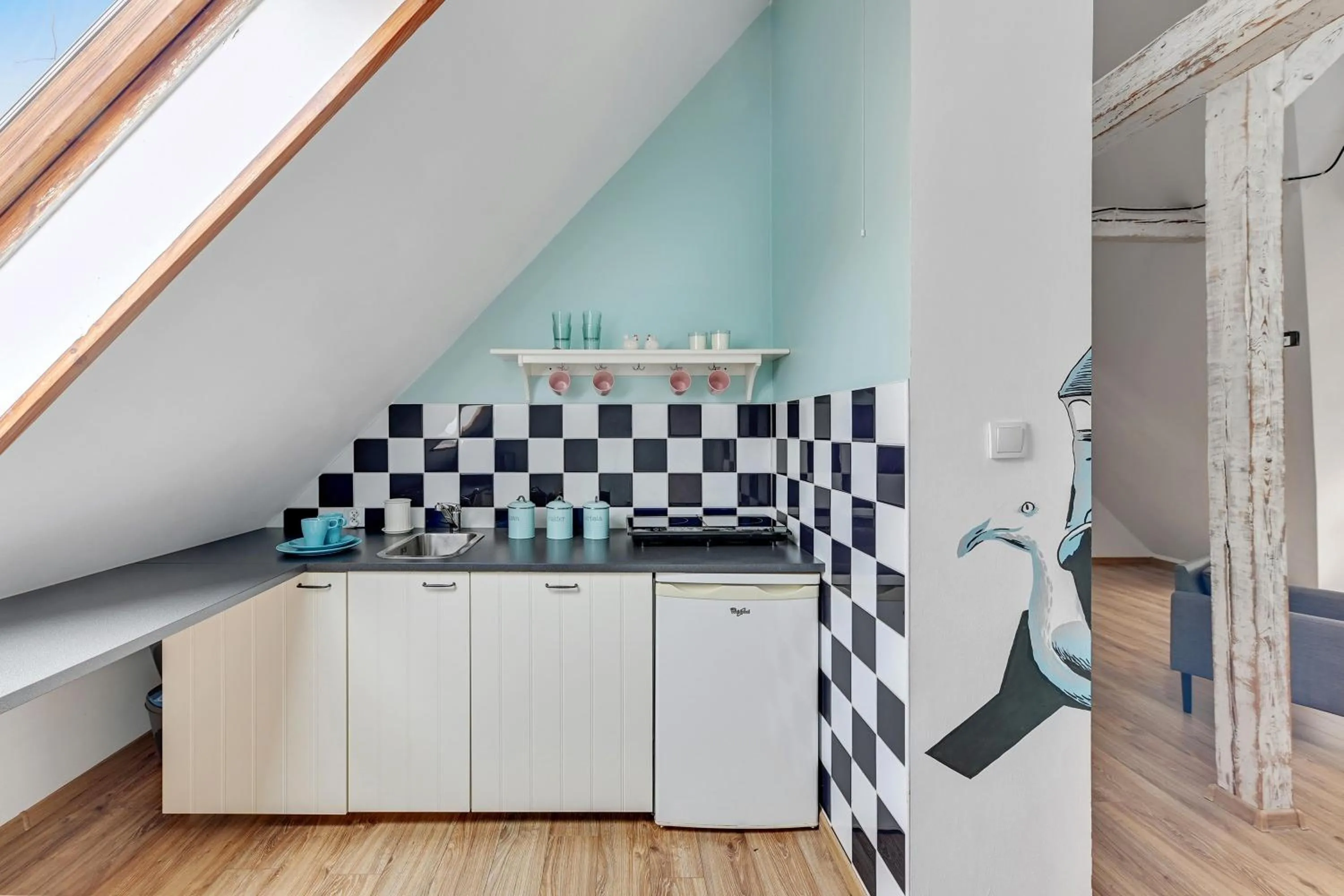Kitchen or kitchenette in Grand Apartments - Happy Loft Apartment