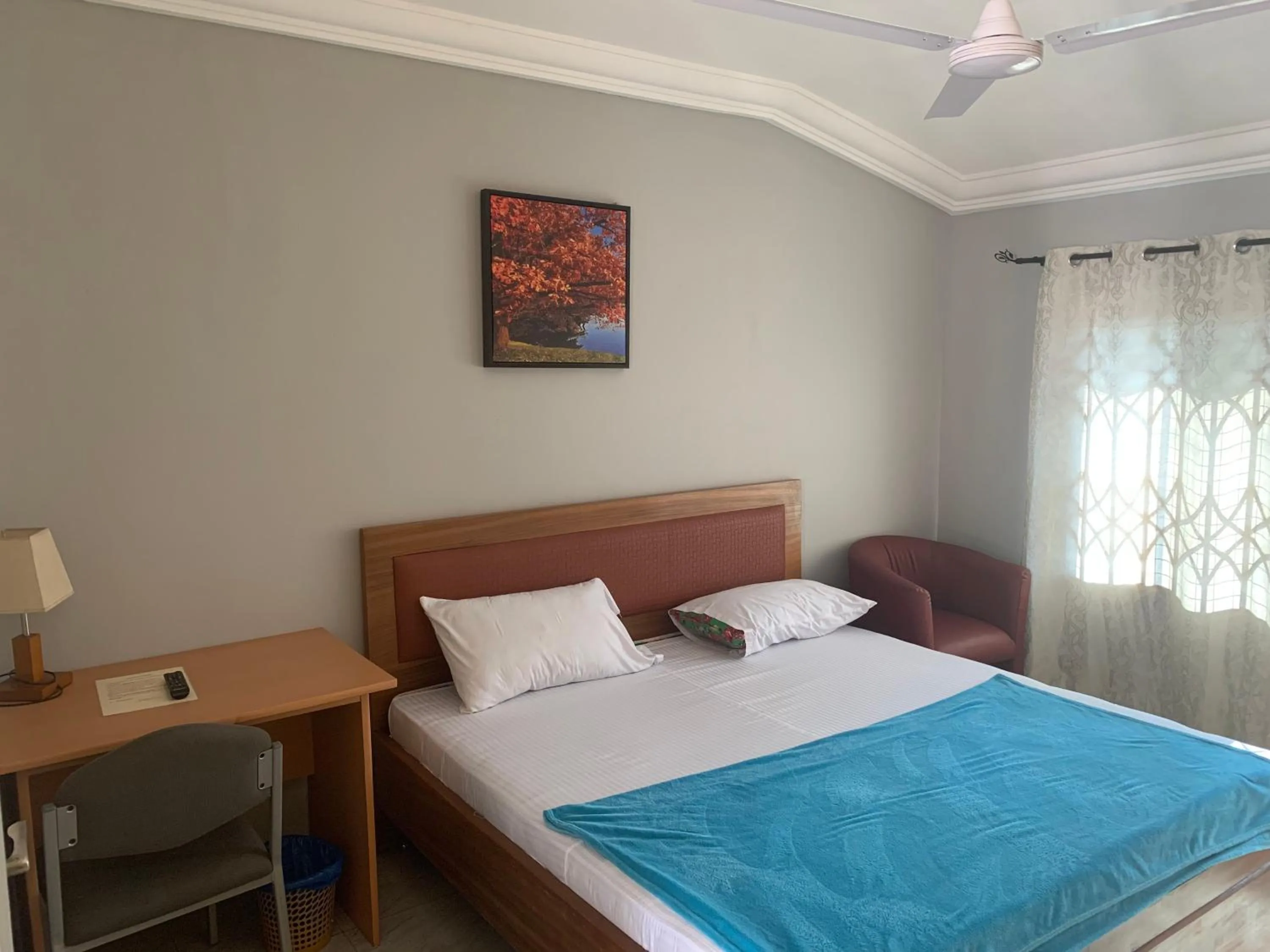 Bed in Bonsukoda Lodge