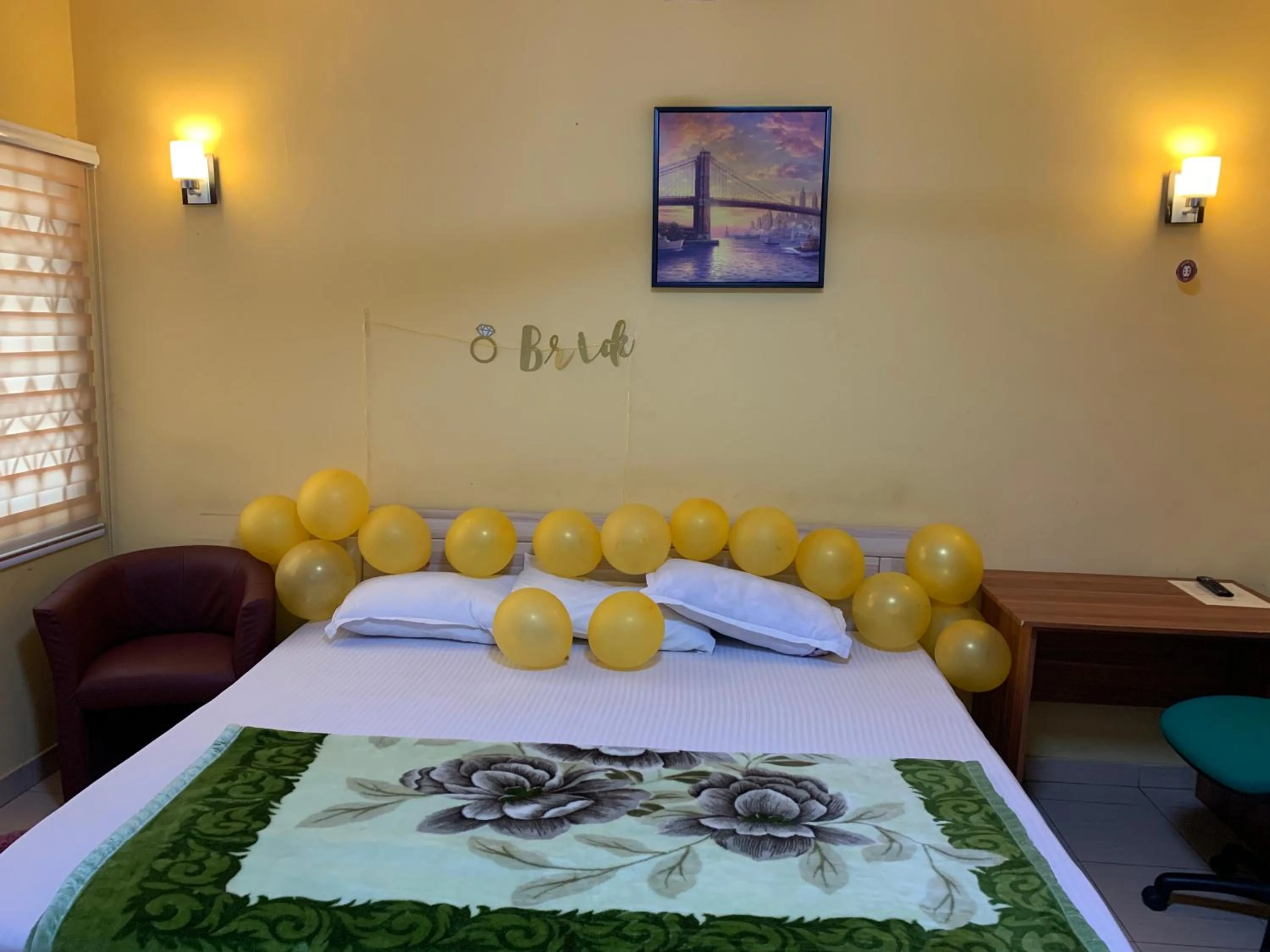 Bed in Bonsukoda Lodge