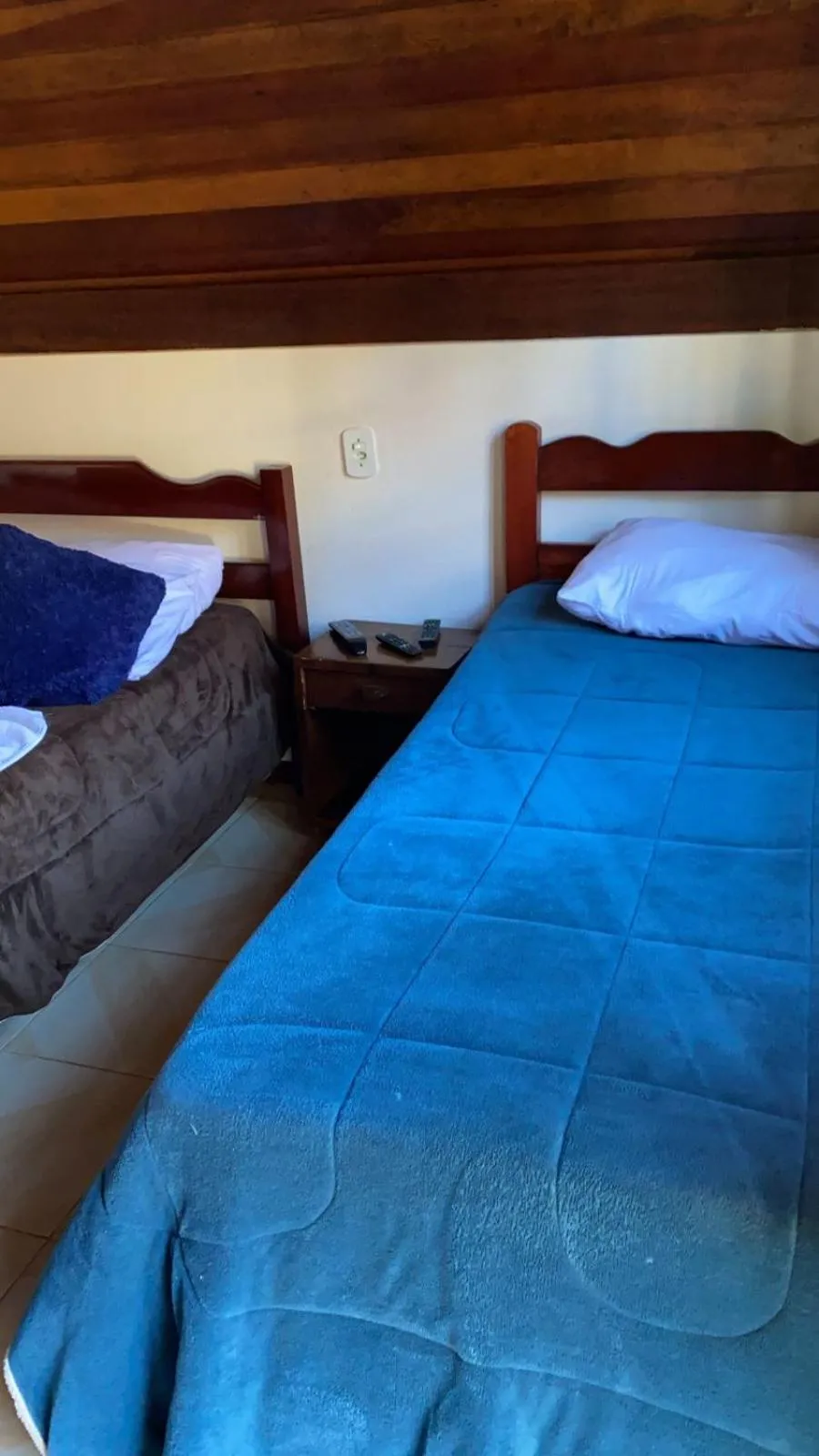 Bed in Pousada Vale Verde