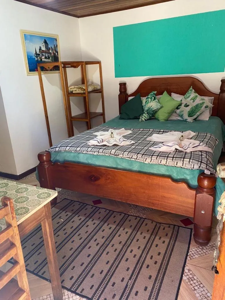 Bed in Pousada Vale Verde