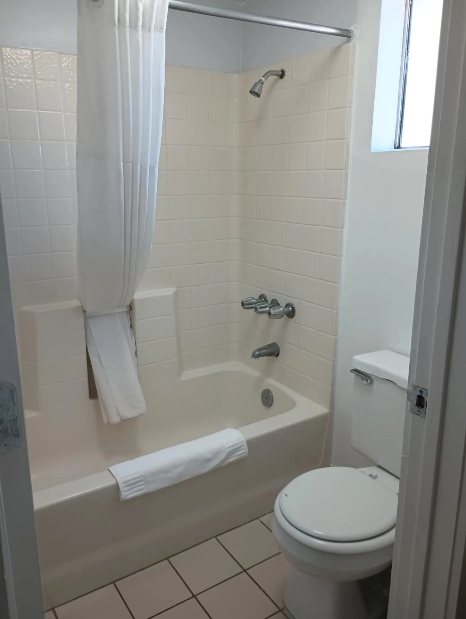 Shower in Rose's Motel