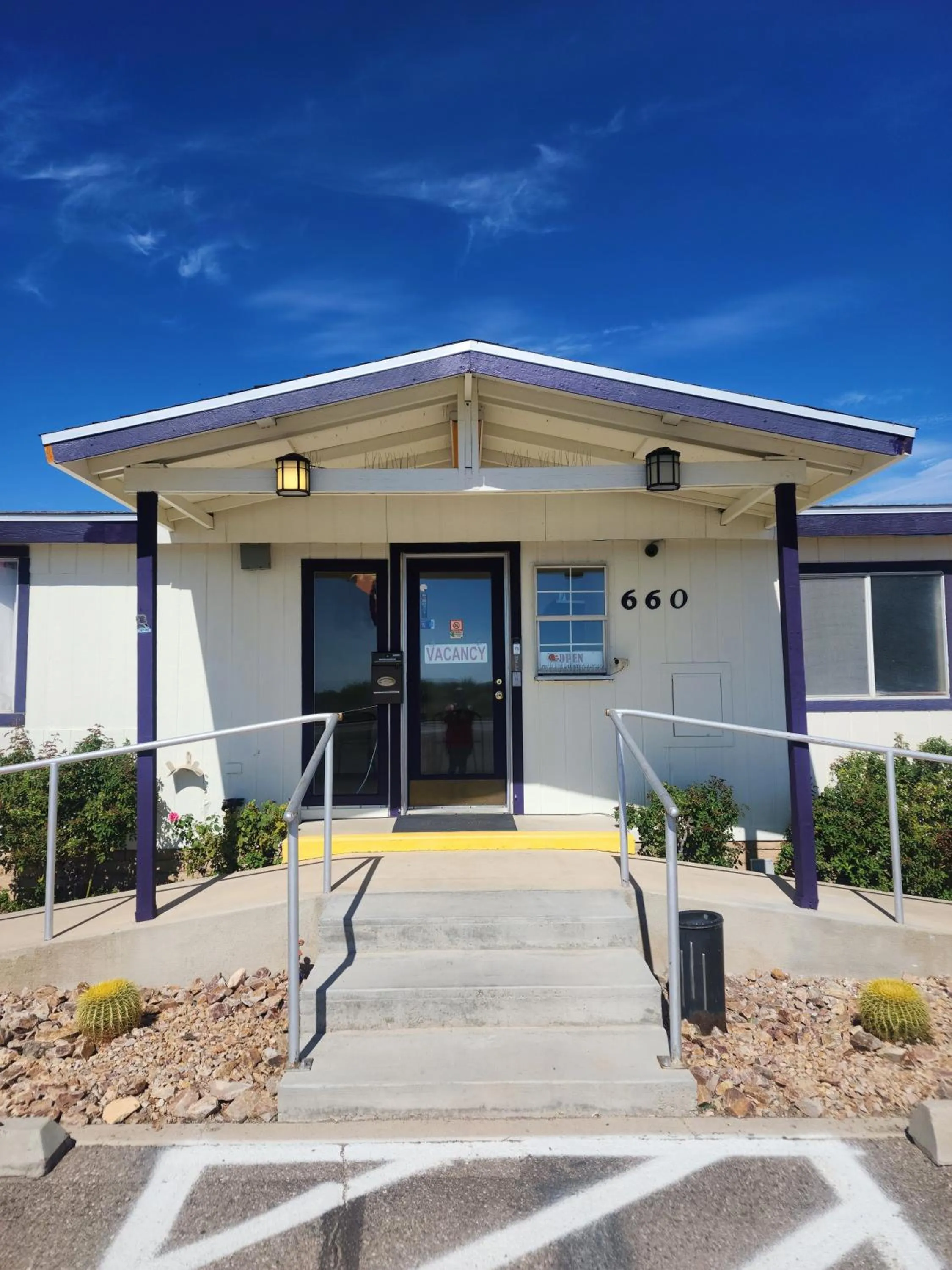 Property building in Rose's Motel