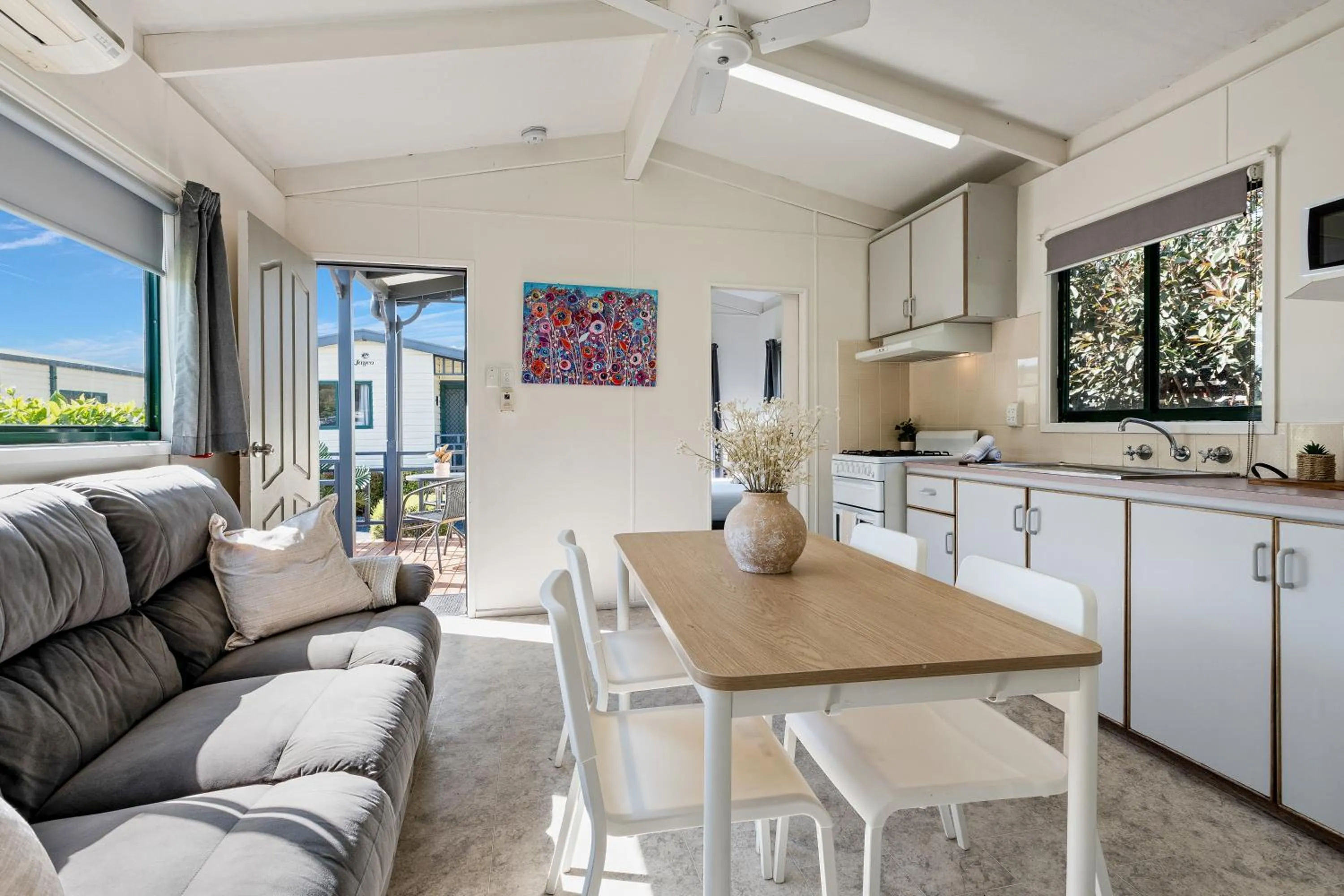 Kitchen or kitchenette in Tasman Holiday Parks - Merimbula