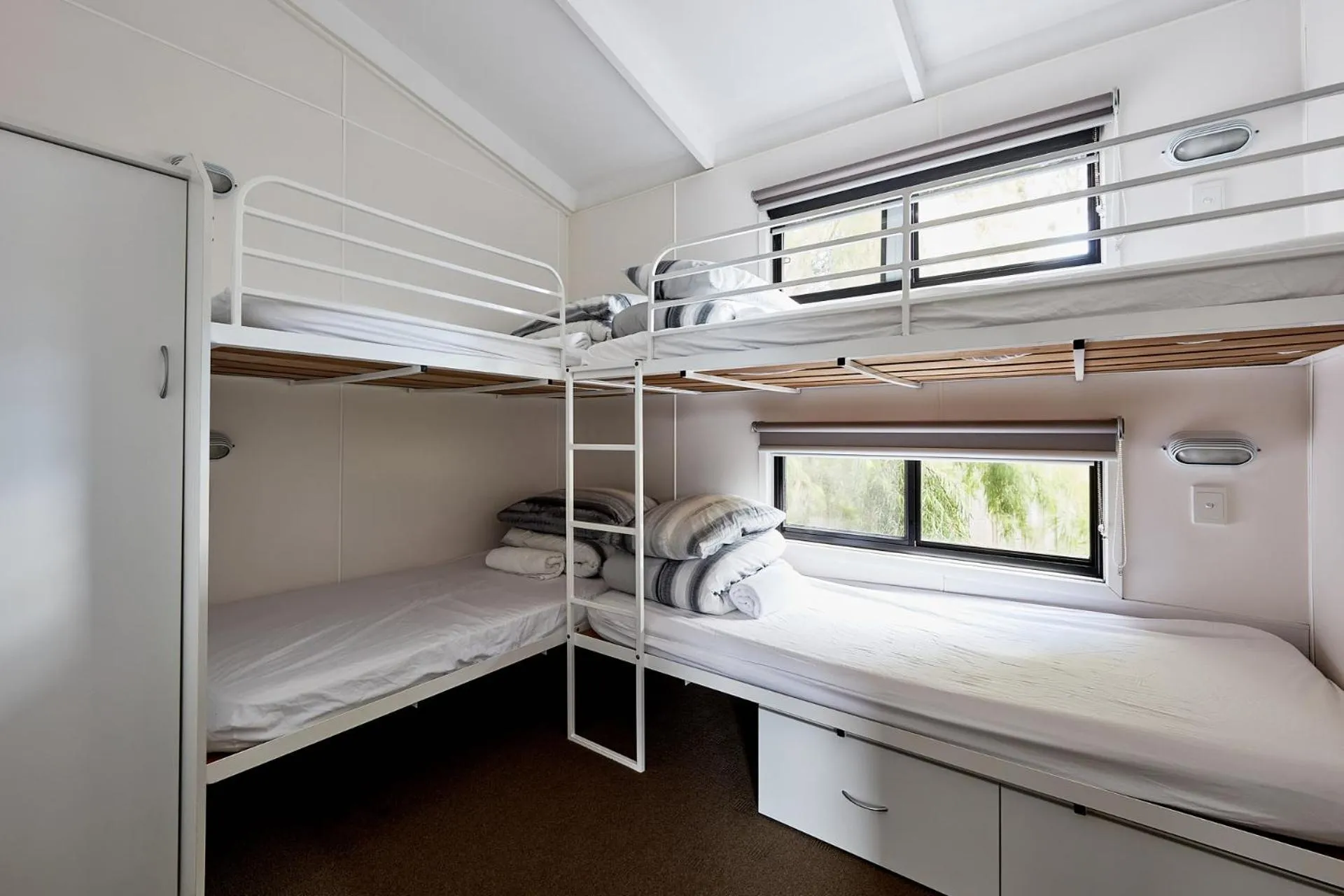 Bed in Torquay Foreshore Caravan Park