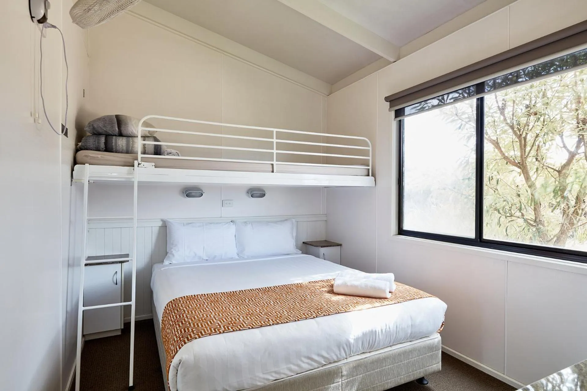 Bed in Torquay Foreshore Caravan Park