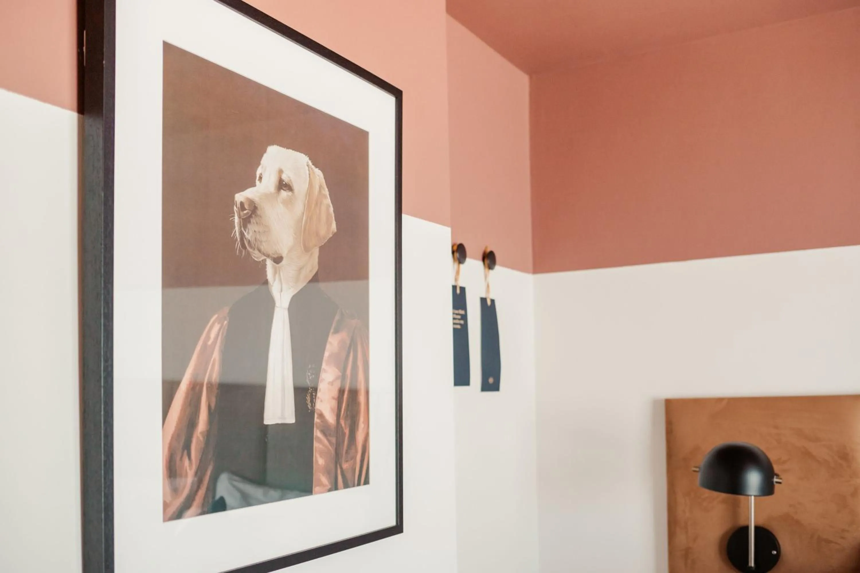 Decorative detail in The Barrister