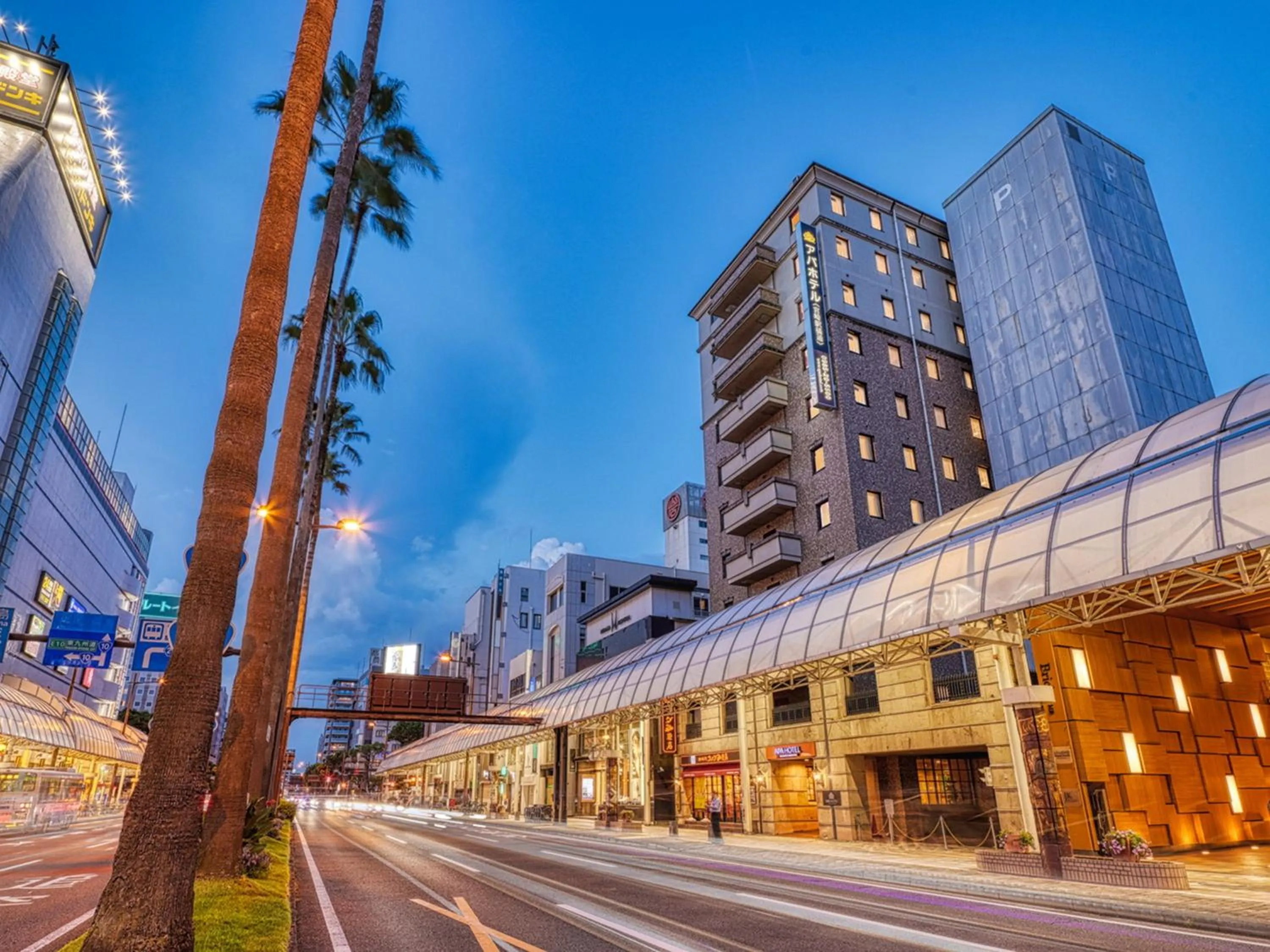 Property building in APA Hotel Miyazaki Eki Tachibanadori
