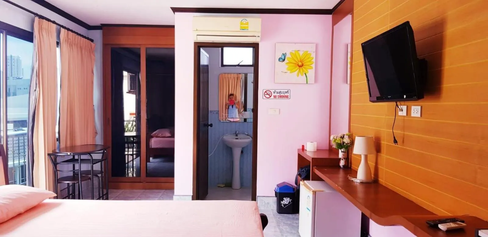 Bed in Baan Ketkeaw Guest House 2