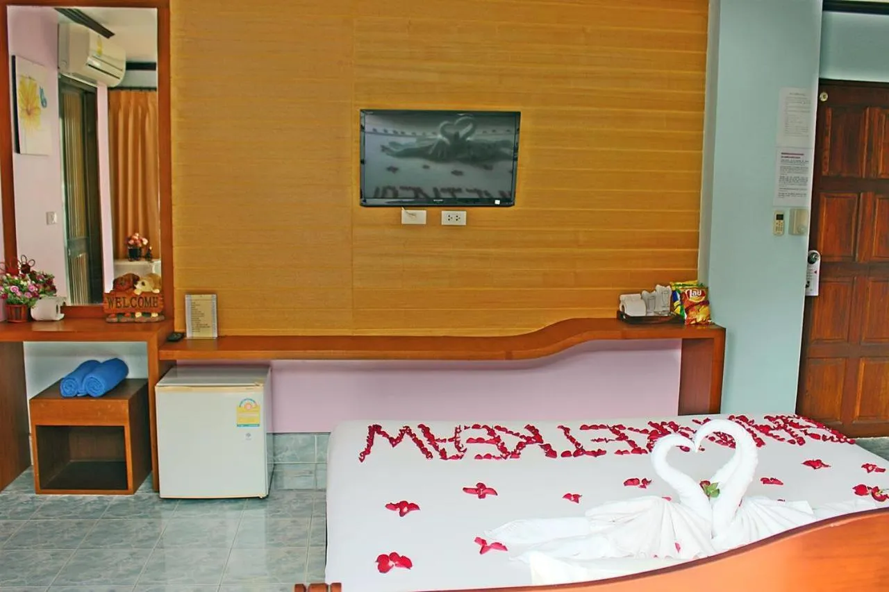 Bed in Baan Ketkeaw Guest House 2