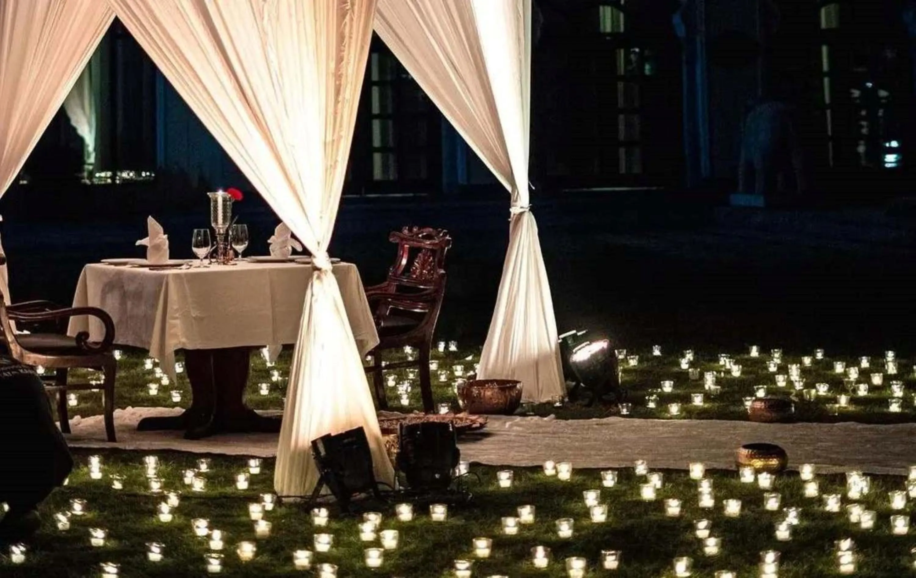 Dinner in Noormahal Palace Hotel