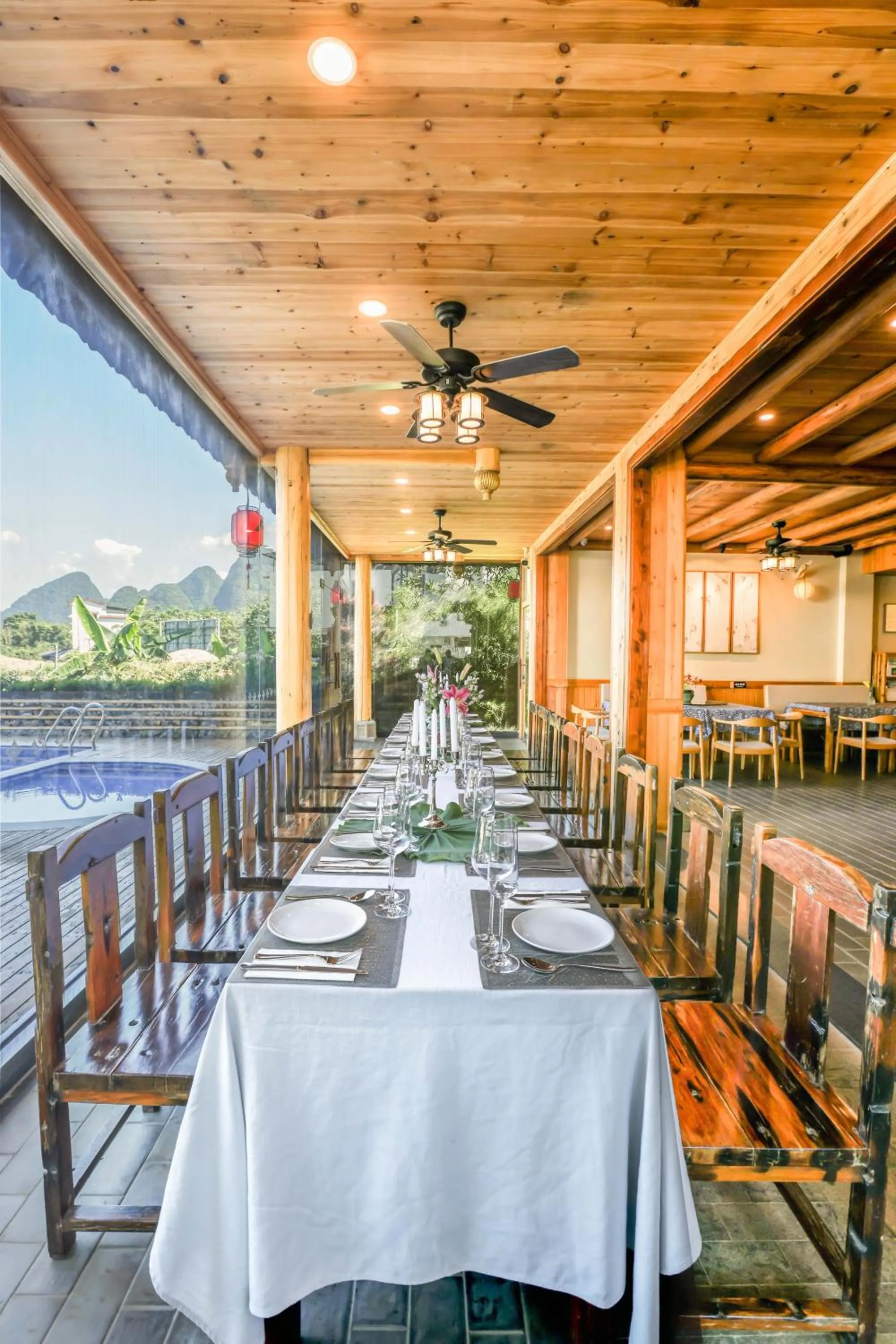 Restaurant/places to eat in Yangshuo Tea Cozy--one way Free pick up from airport or TS 4 nights