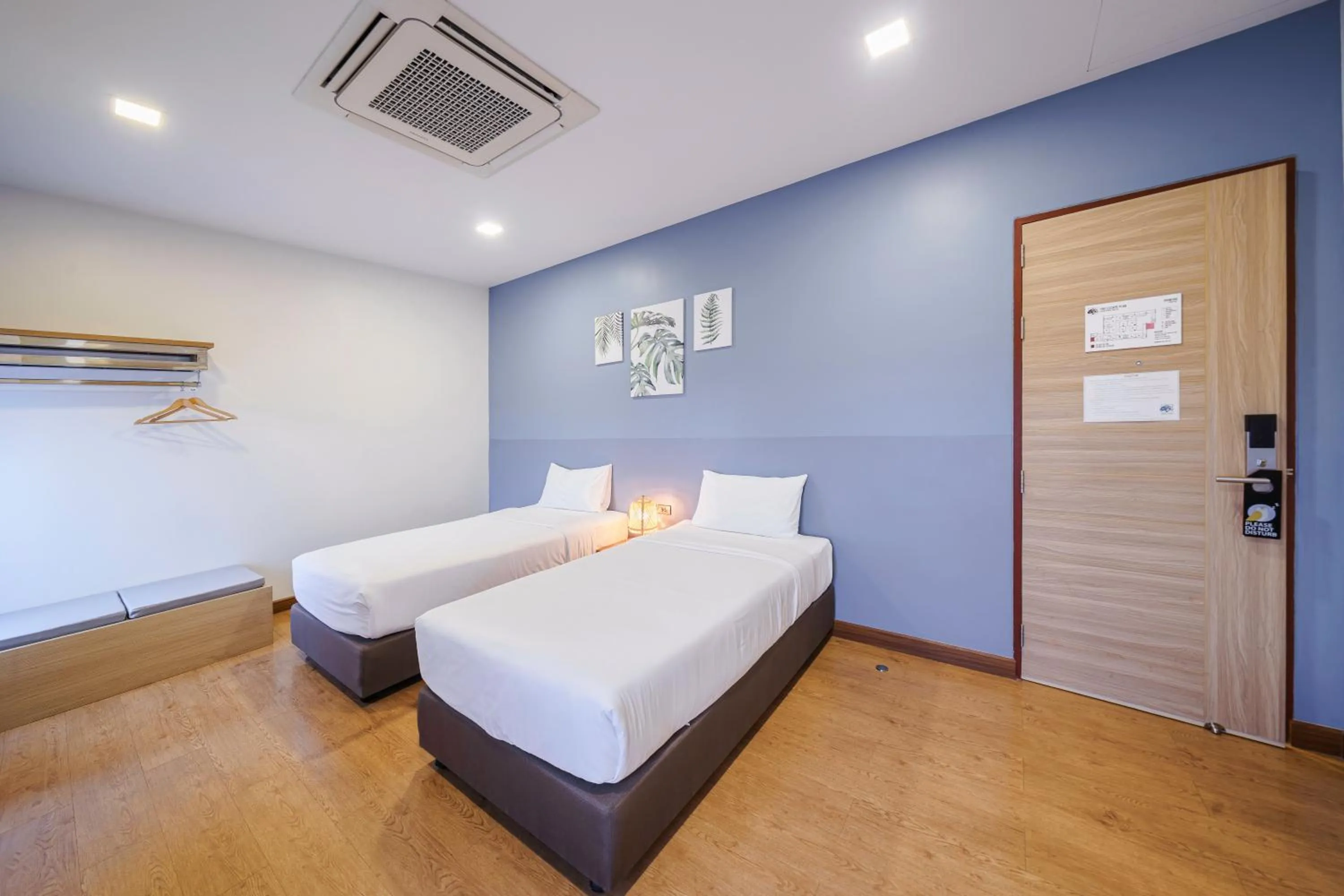 Bed in Icon Park Hotel, Chiang Mai- SHA Extra Plus