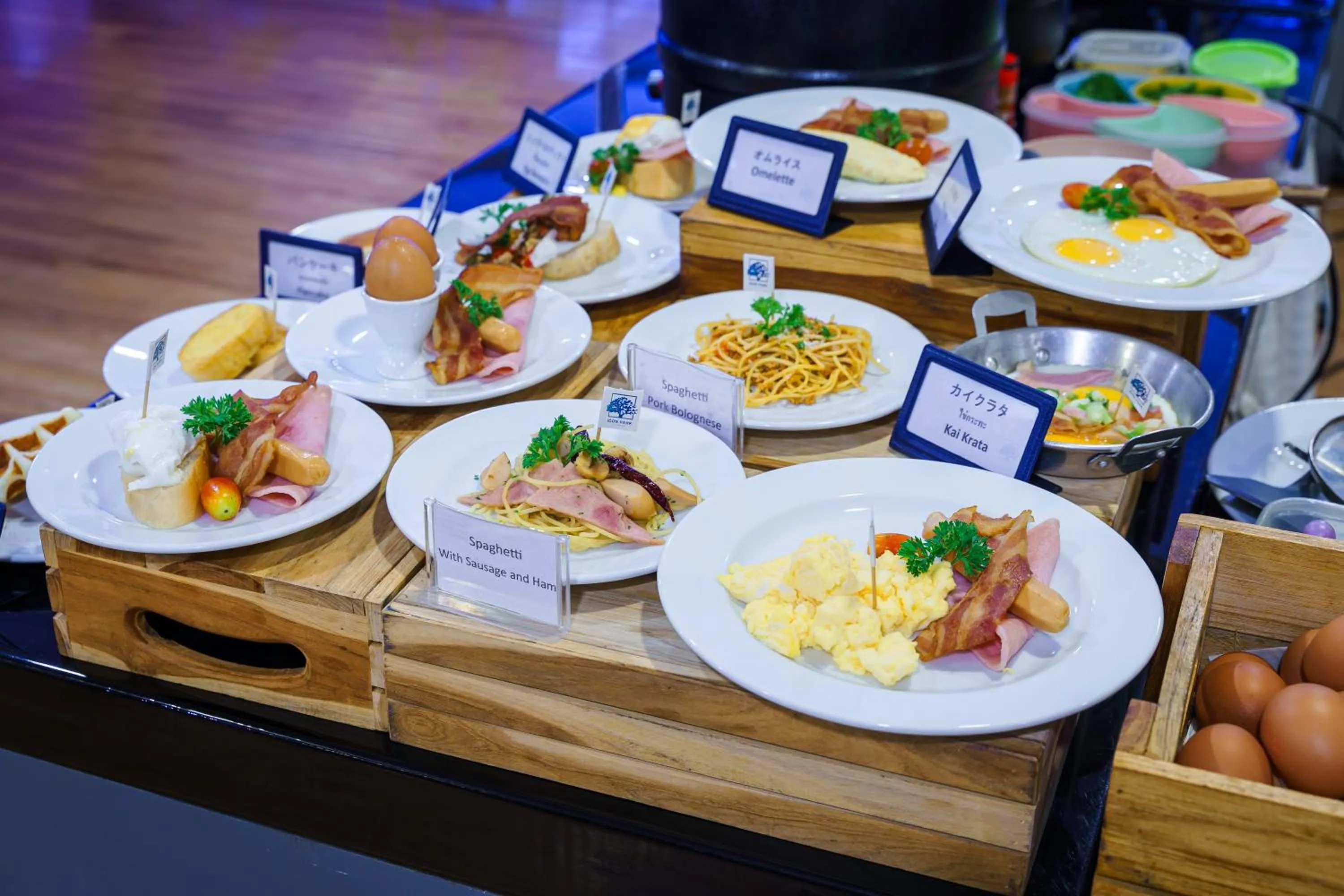 Breakfast in Icon Park Hotel, Chiang Mai- SHA Extra Plus