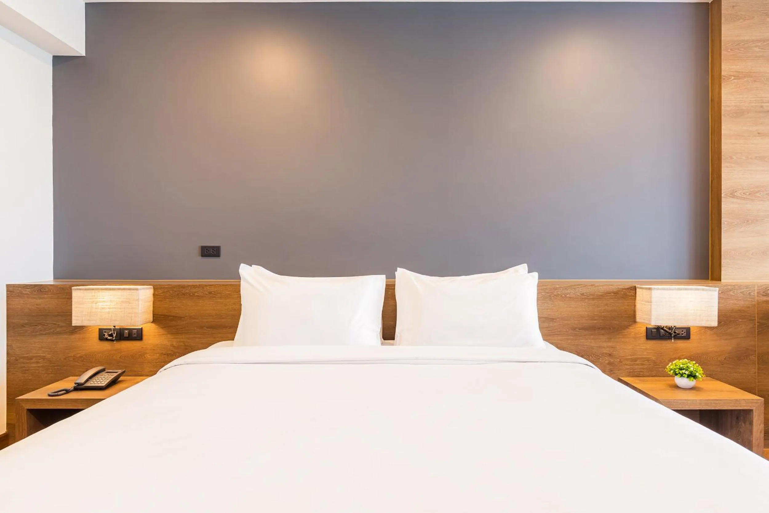 Bed in Icon Park Hotel, Chiang Mai- SHA Extra Plus