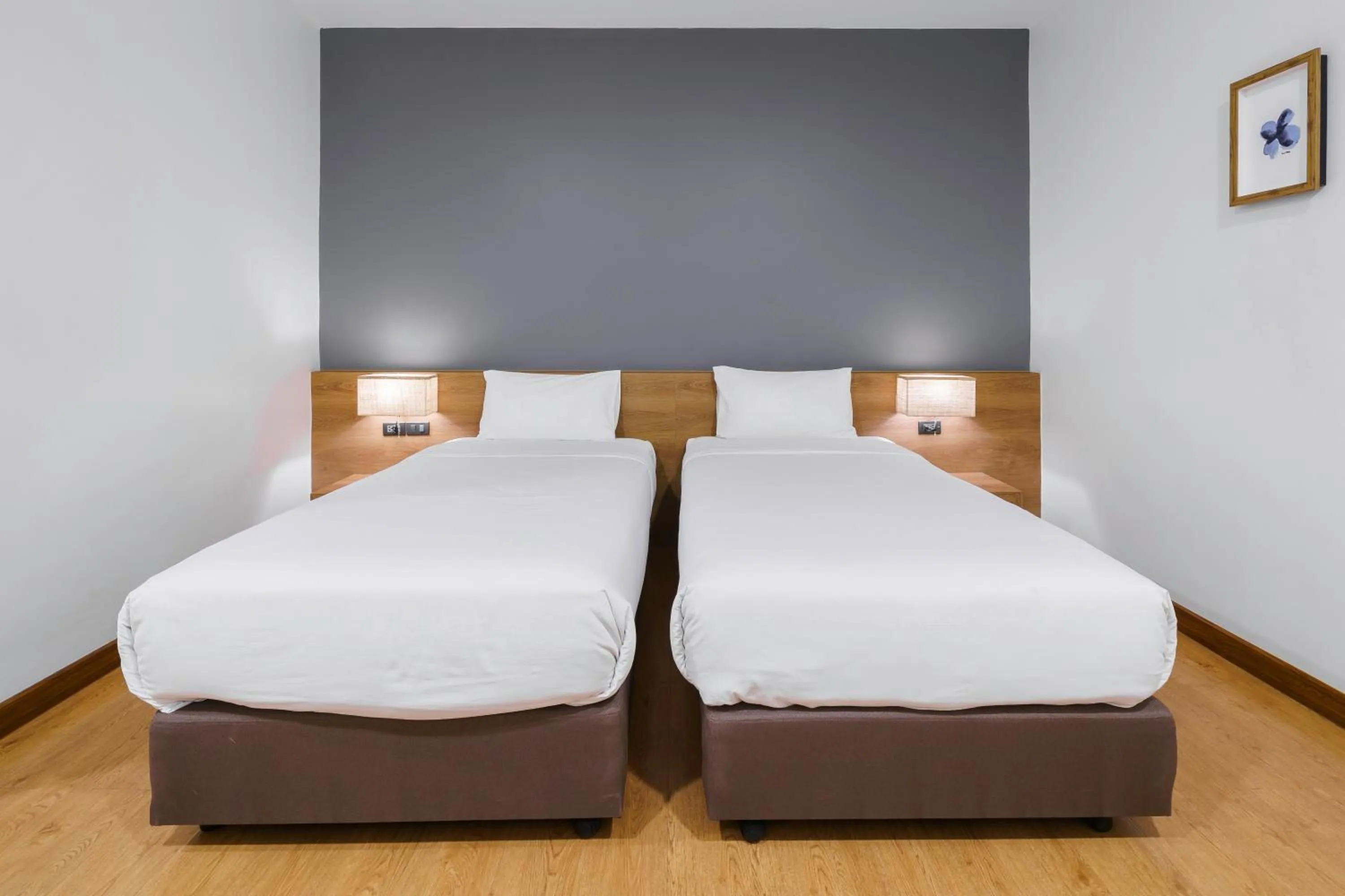 Bed in Icon Park Hotel, Chiang Mai- SHA Extra Plus