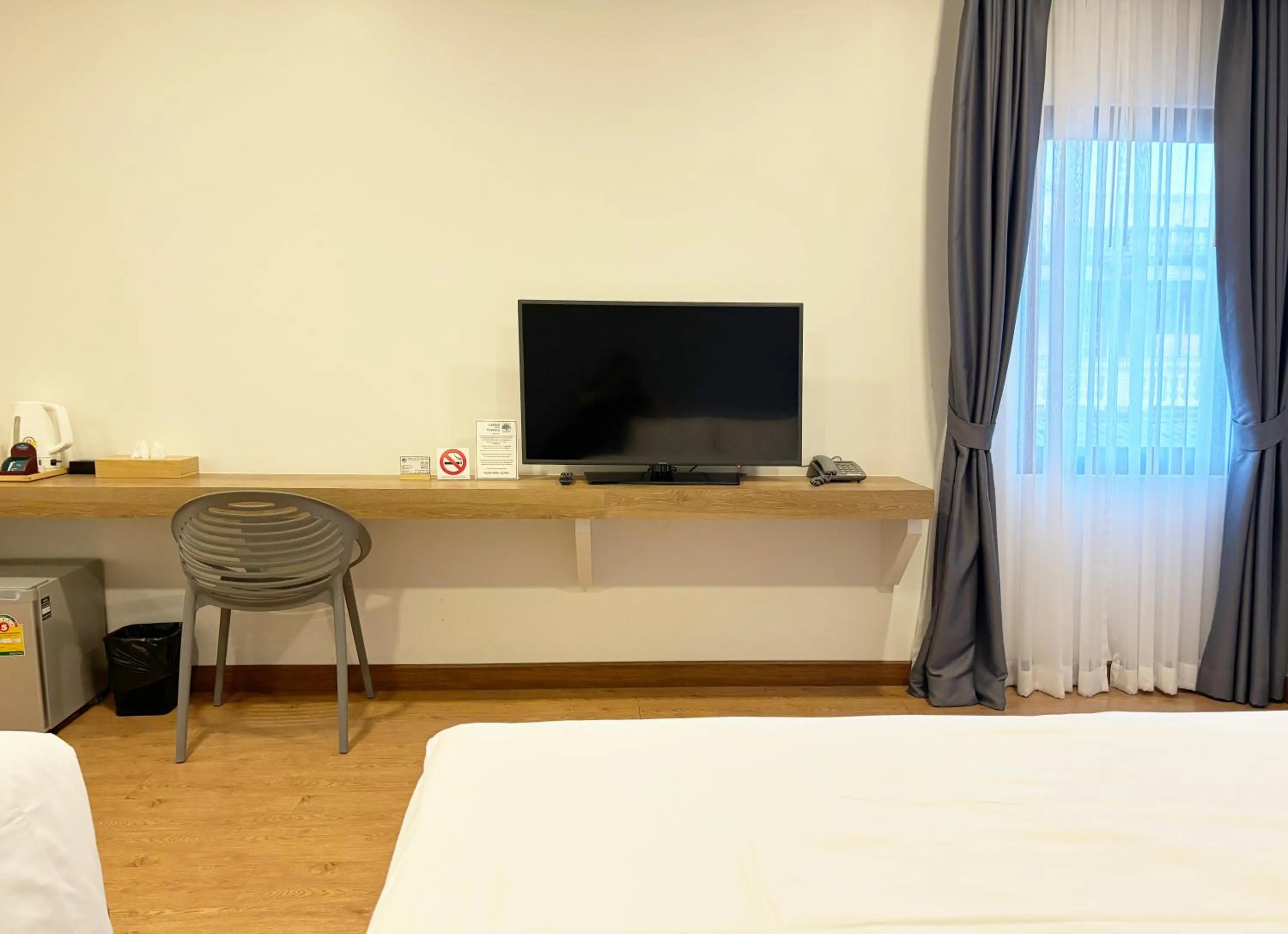 Decorative detail, Bed in Icon Park Hotel, Chiang Mai- SHA Extra Plus