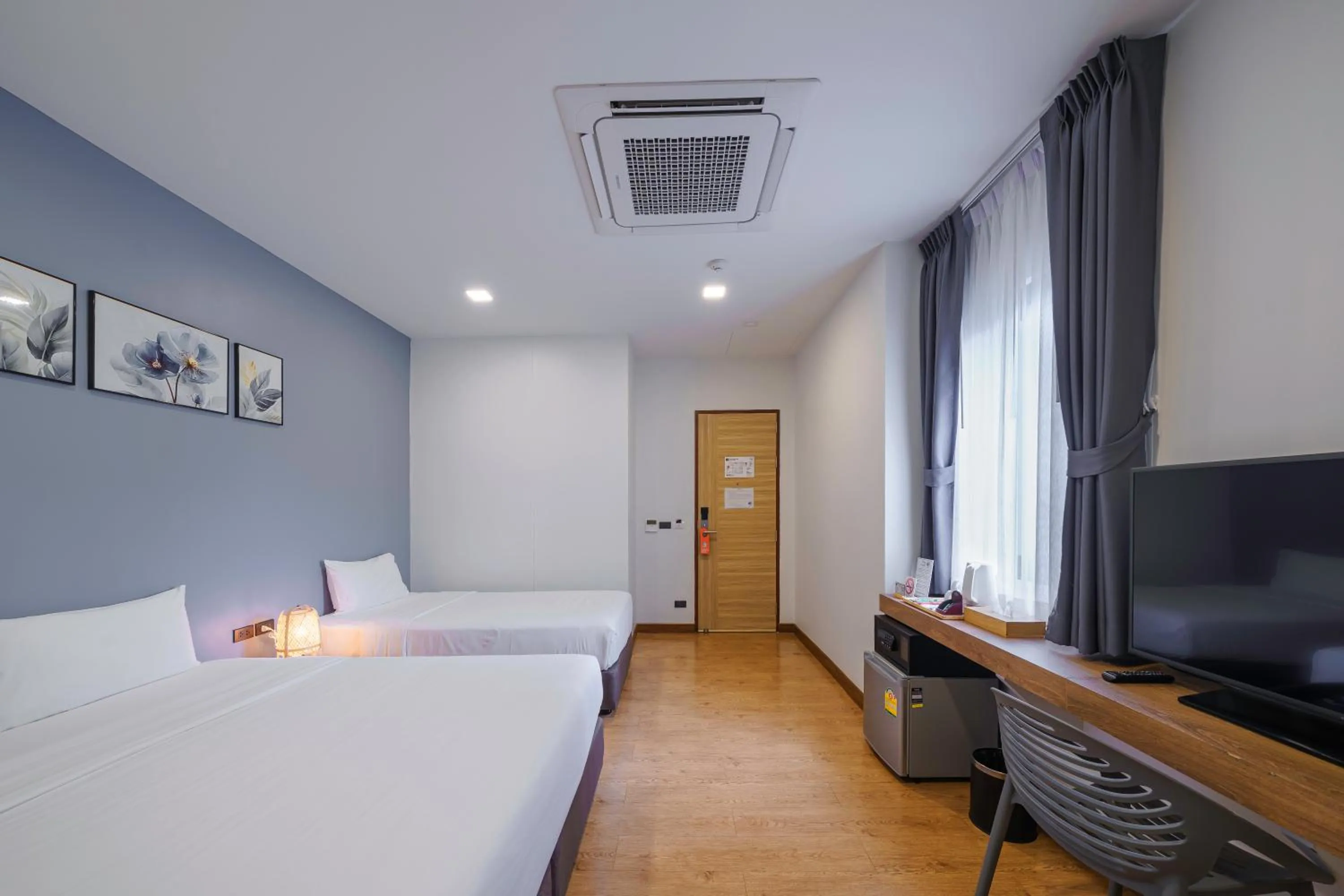 Bed in Icon Park Hotel, Chiang Mai- SHA Extra Plus