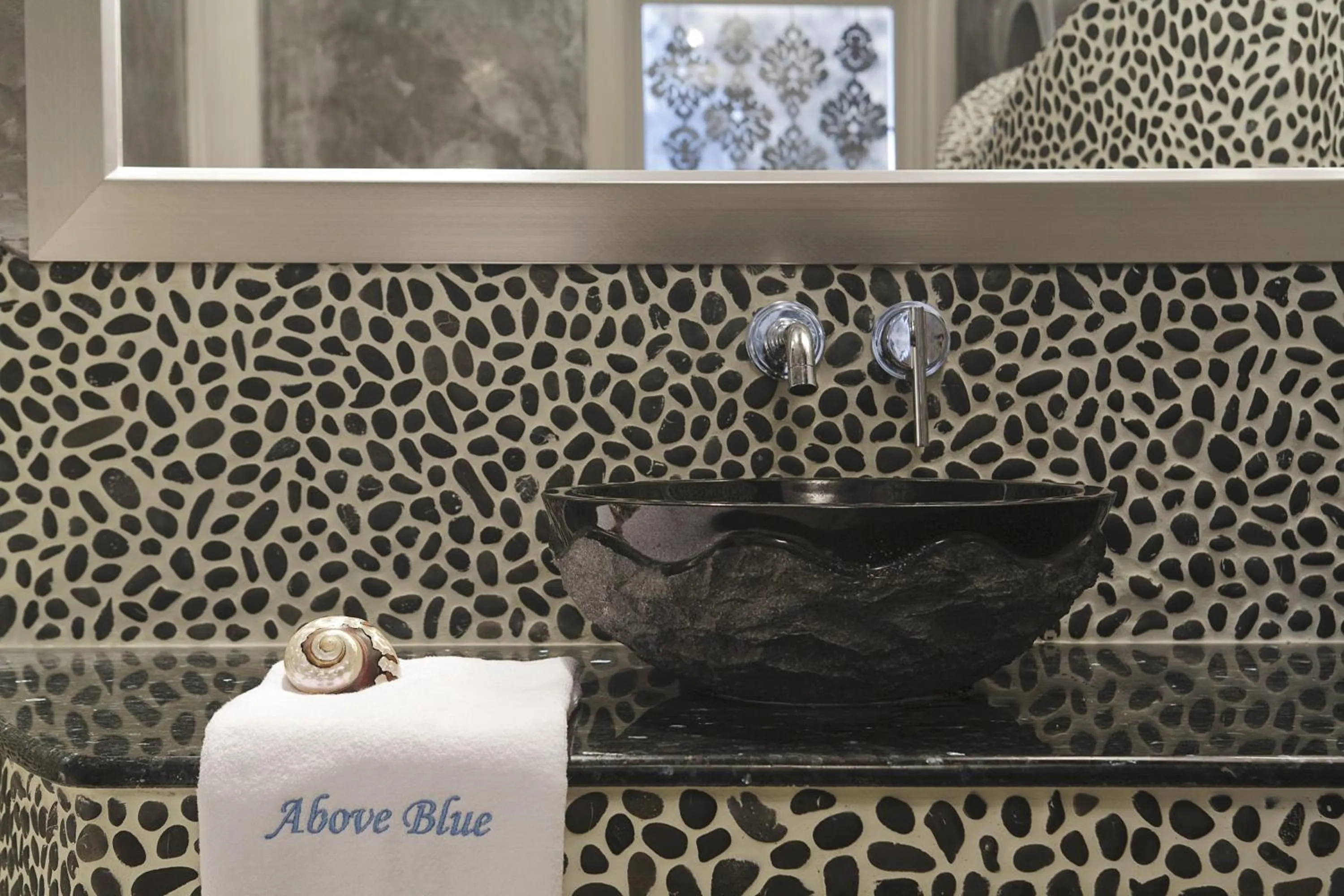 Bathroom in Above Blue Suites