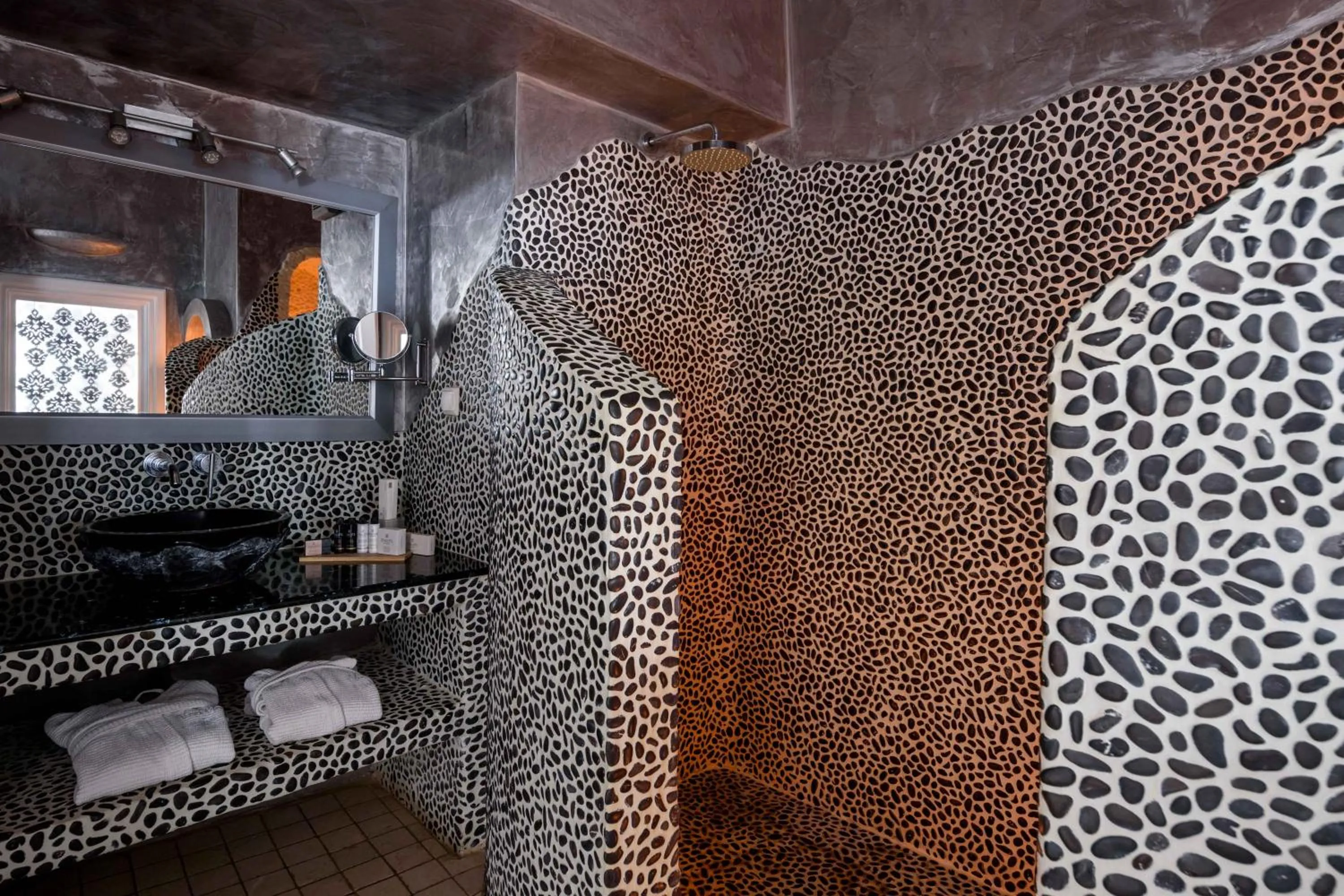 Bathroom in Above Blue Suites