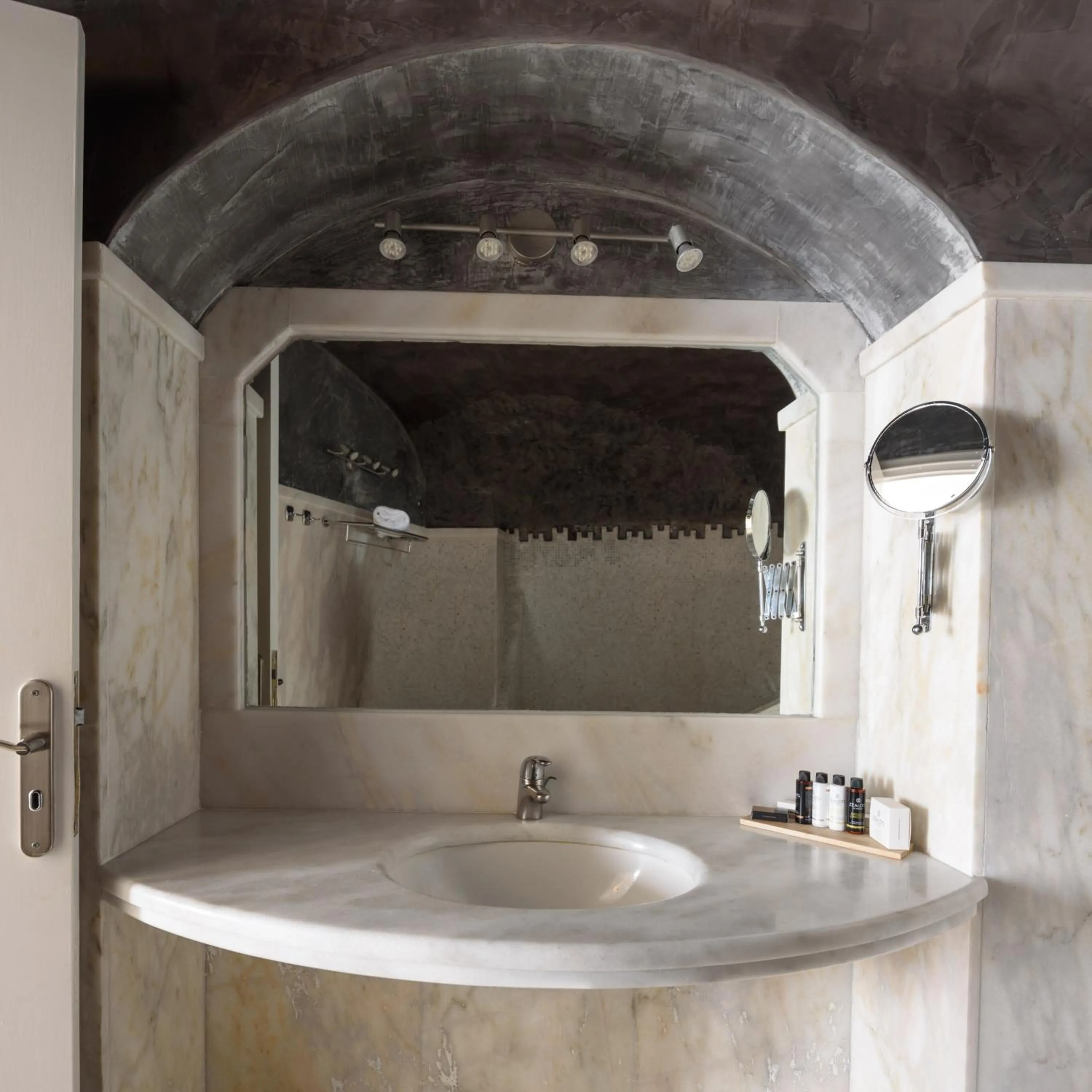 Bathroom in Above Blue Suites