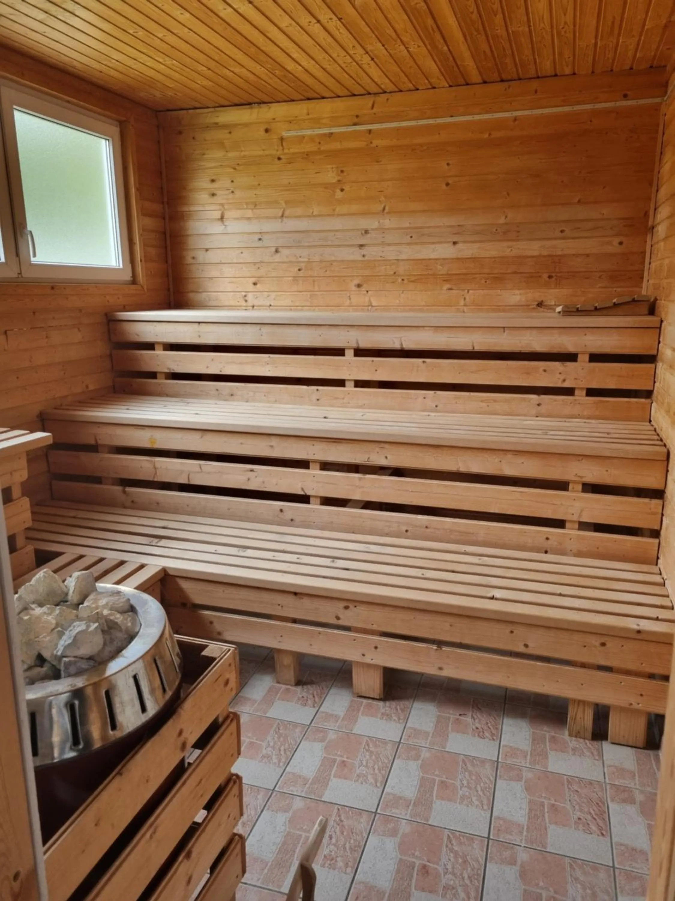 Sauna in Appartementhotel Rutar Lido