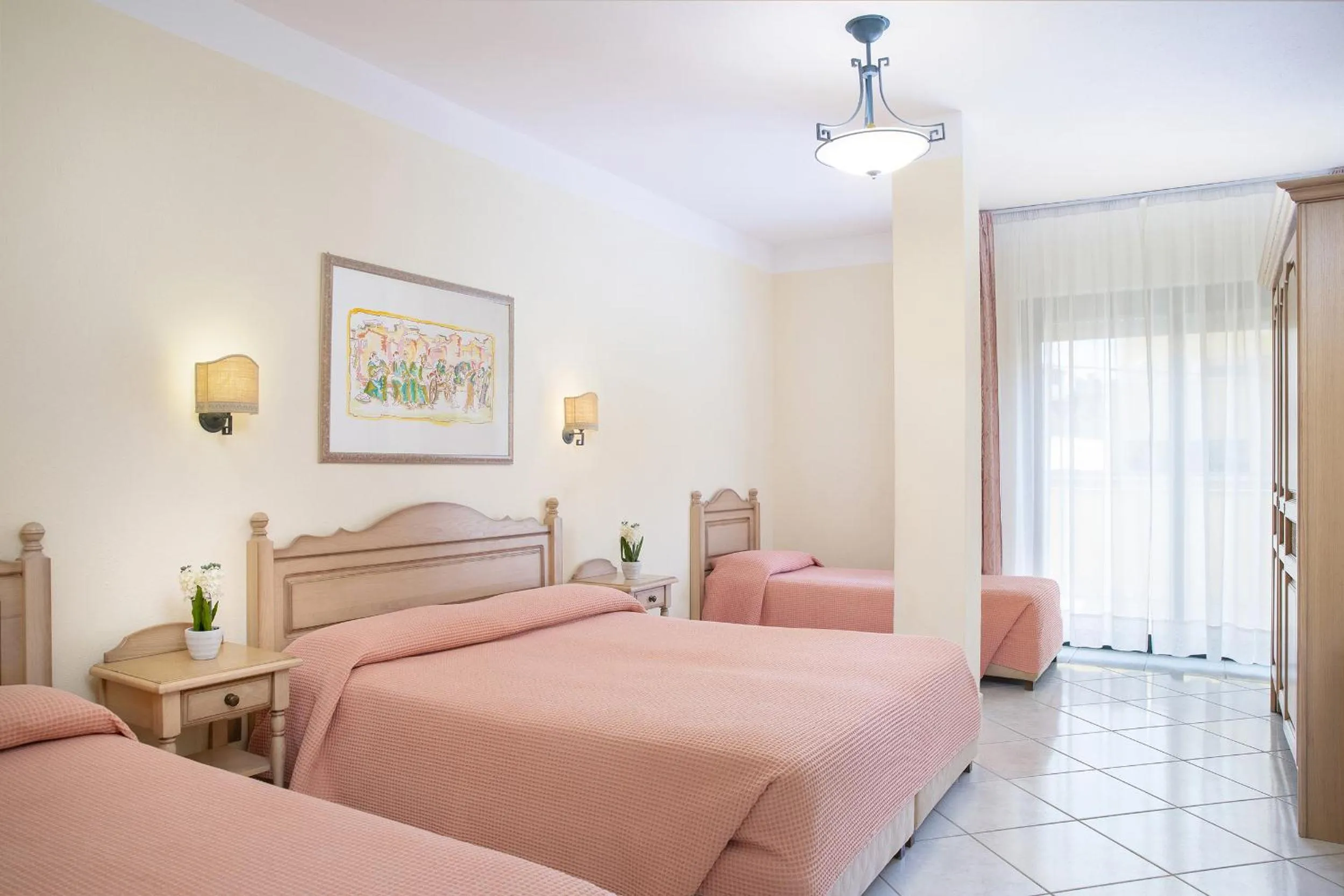 Bedroom, Bed in Hotel Maria Rosaria