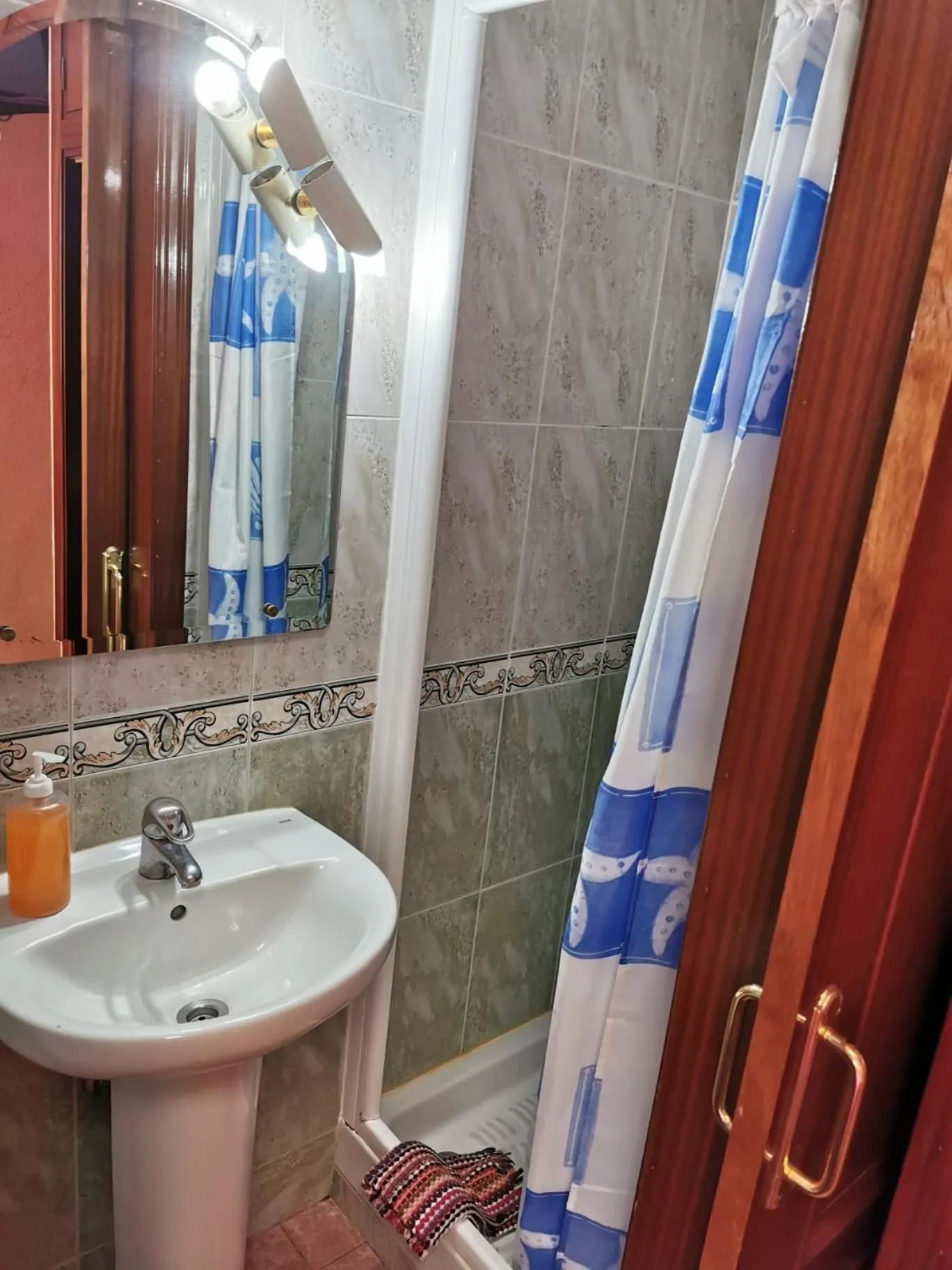 Bathroom in Casa de Huespedes La Asturiana