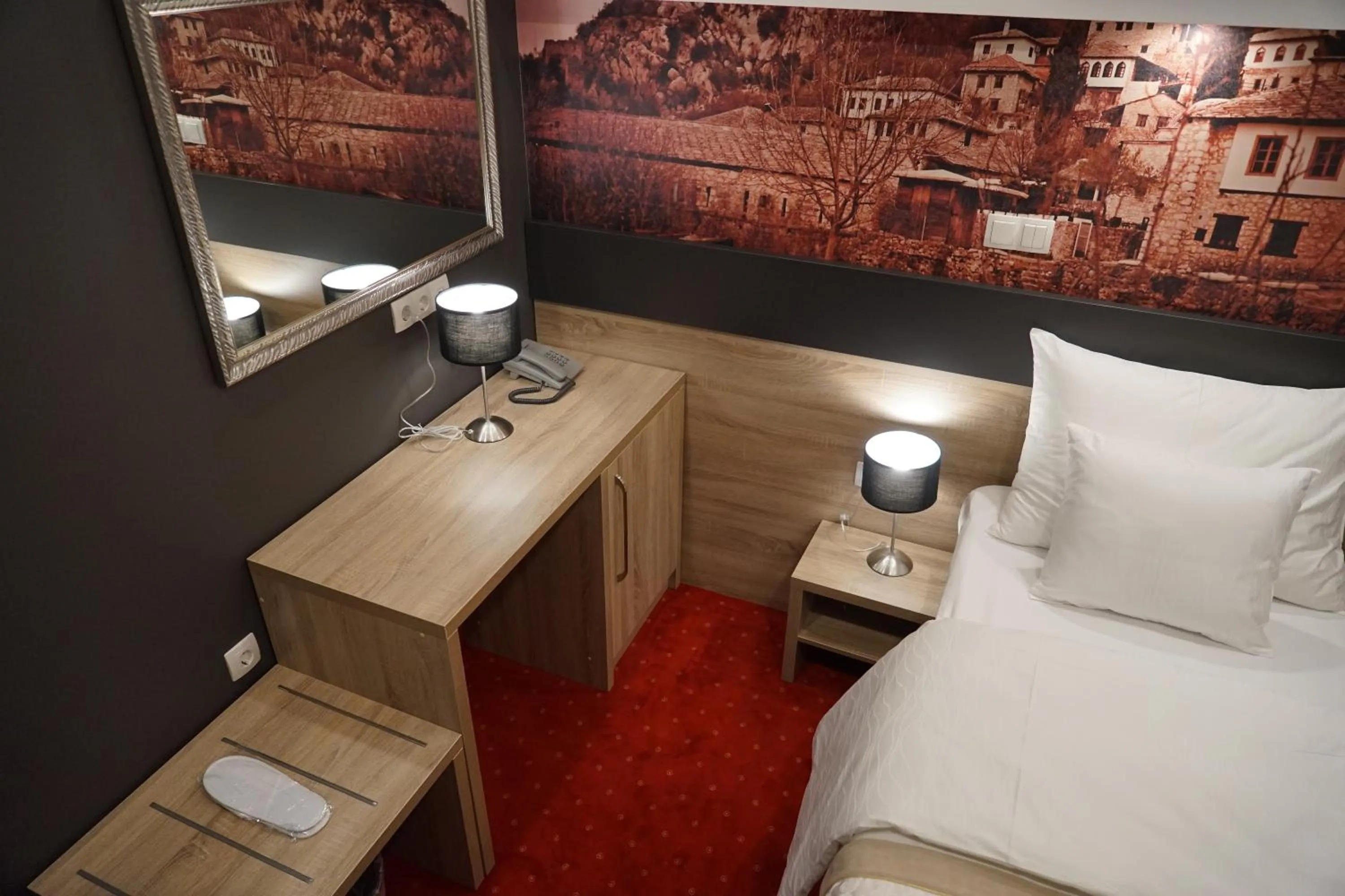 Bed in Hotel Hercegovina