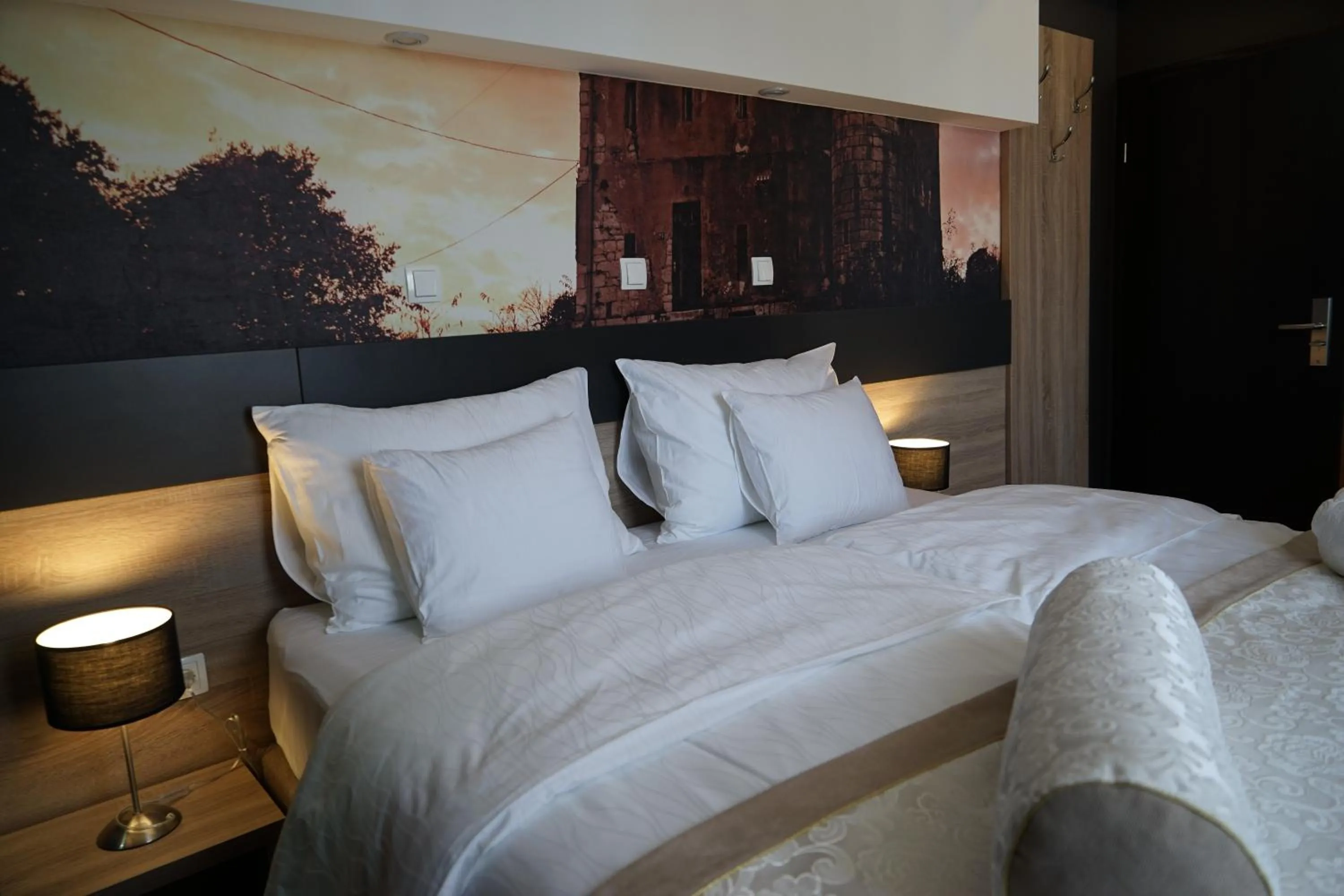 Bed in Hotel Hercegovina