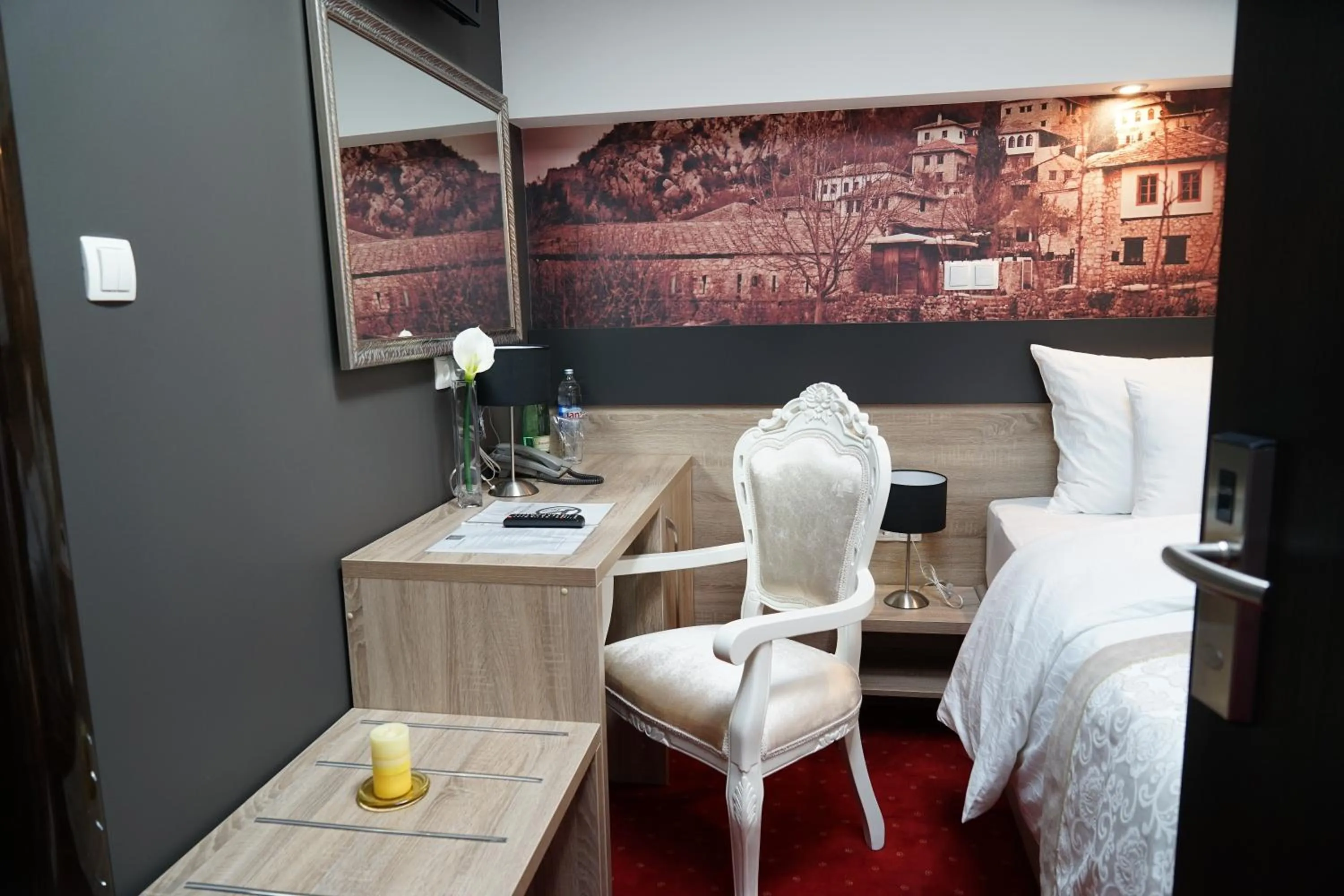 Bed in Hotel Hercegovina